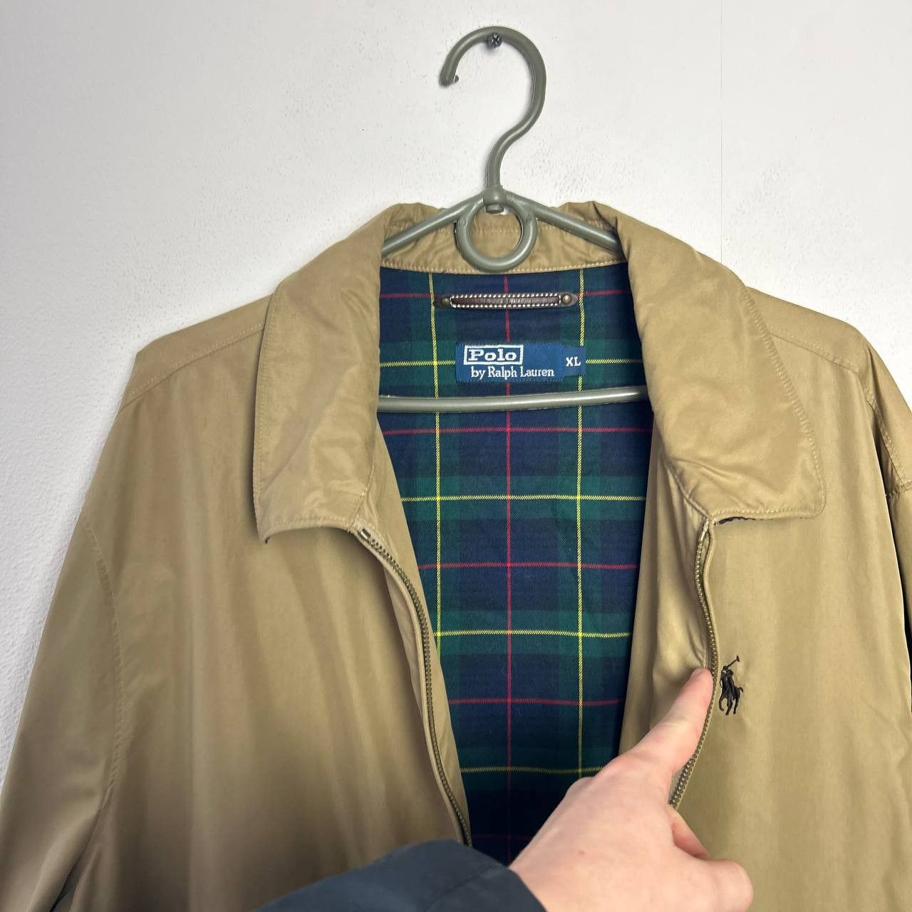 Polo Ralph Lauren Vintage Polo Ralph lauren Small pony beige hype jacket Size US XL / EU 56 / 4 - 14 Thumbnail