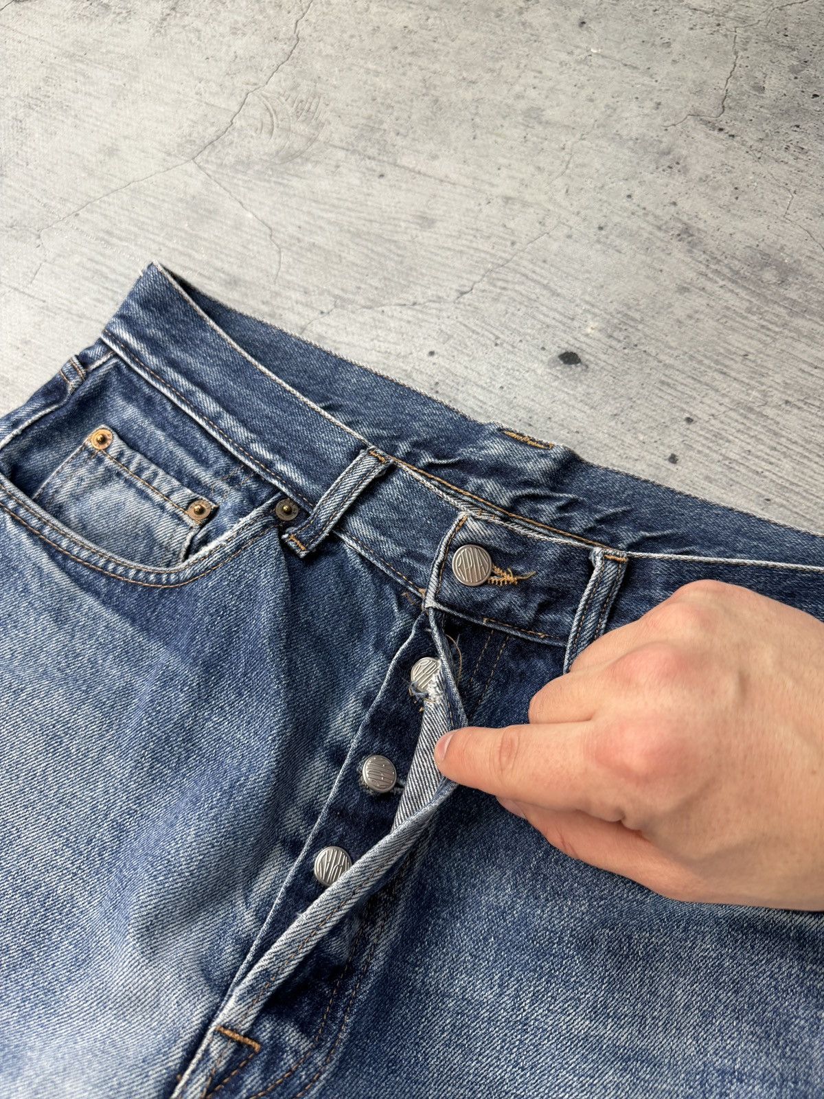 If Six Was Nine Crazy Sexy Flared Bootcut 2000s Y2K Jeans Size 30 Size US 30 / EU 46 - 7 Thumbnail