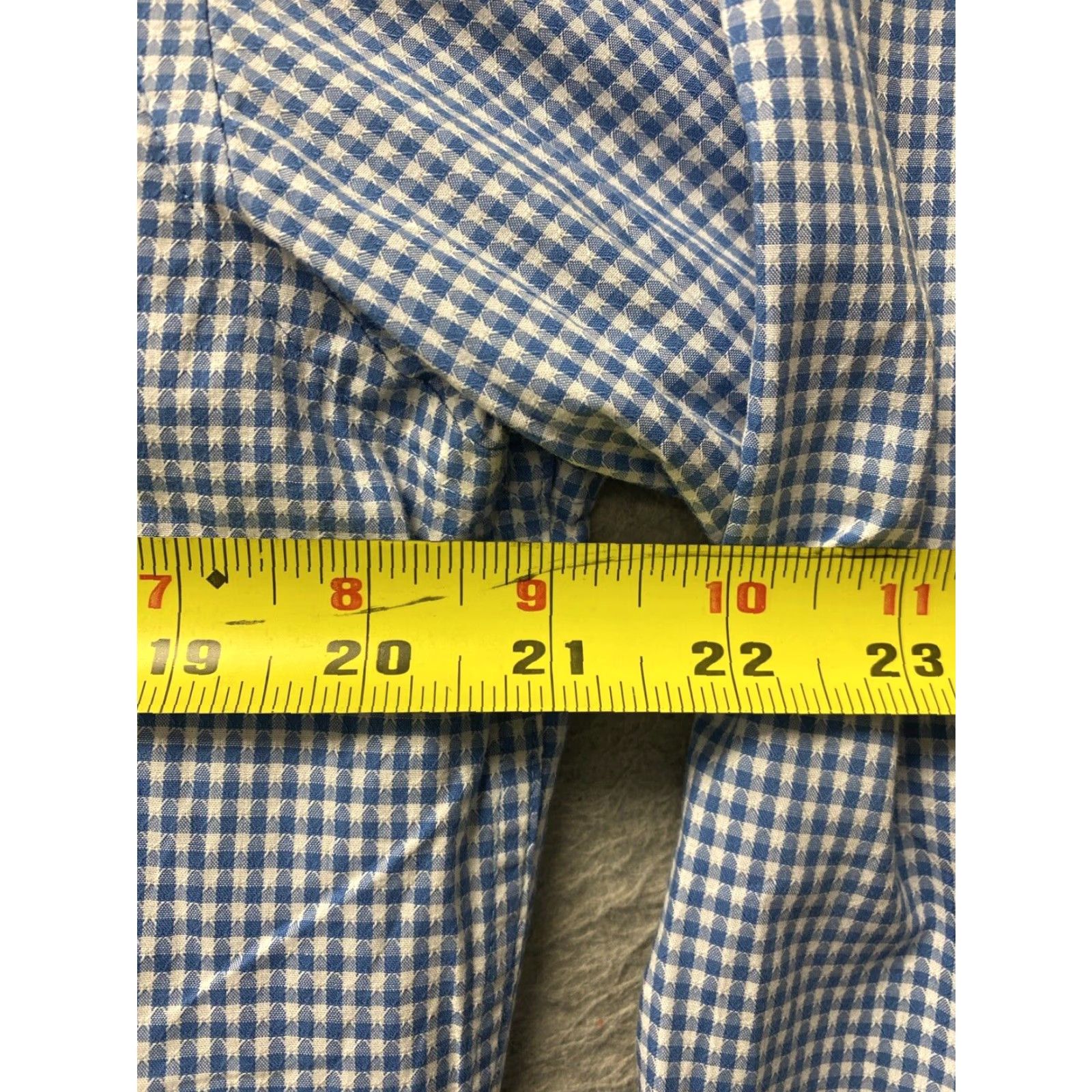Hugo Boss Hugo Boss Dress Shirt Mens Size 16 Long Sleeve Blue Slim Fit Business Casual Formal Designer Size 42R - 5 Thumbnail