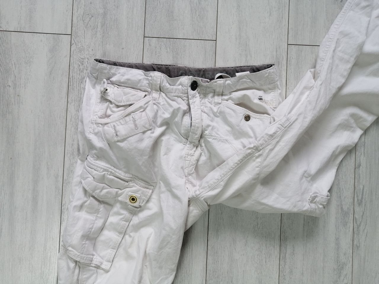 G-Star Men's cargo pants G-Star white Size 31 Size US 31 - 4 Thumbnail