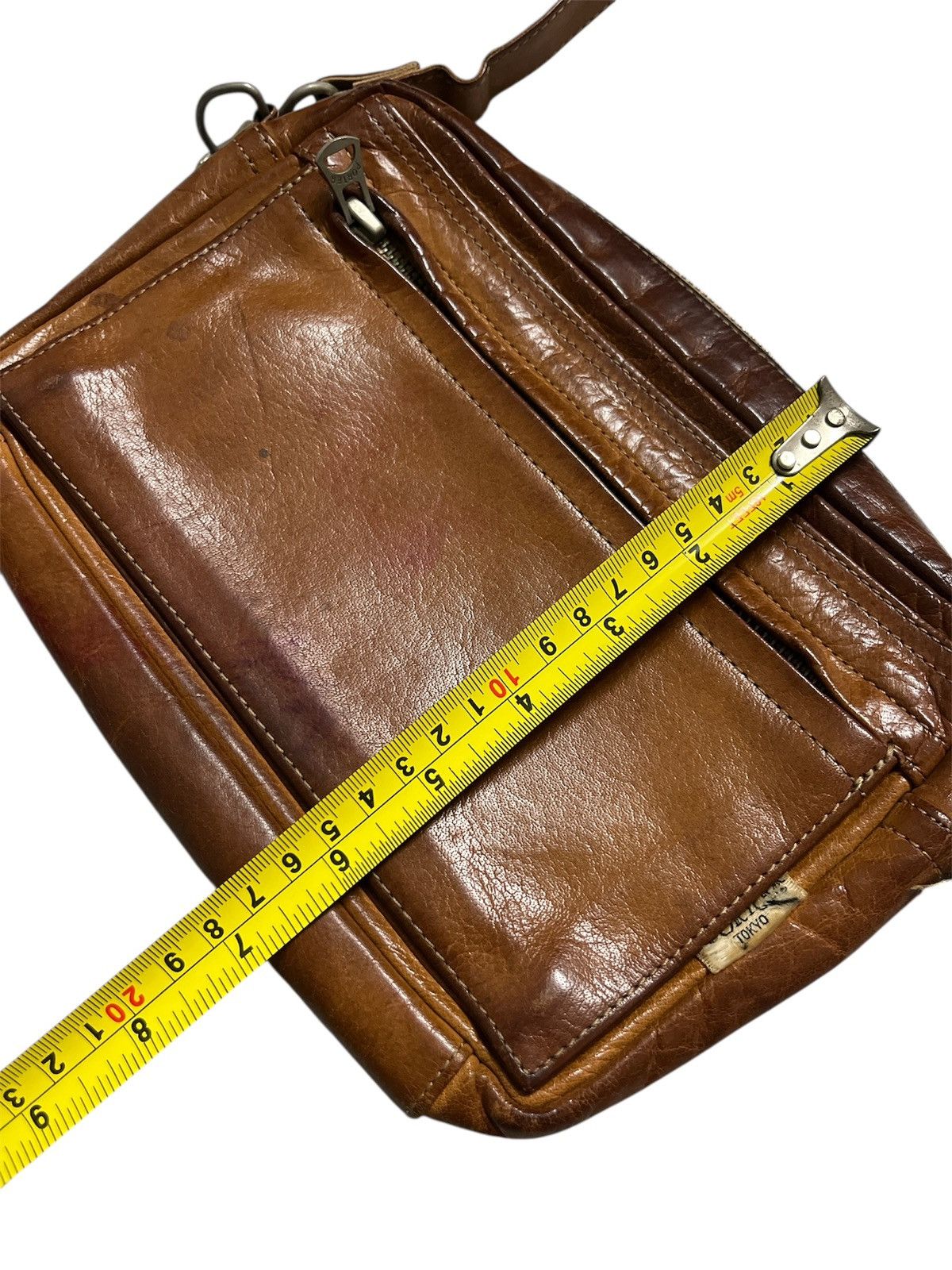 Porter Porter Sling Bag Leather Size ONE SIZE - 9 Thumbnail