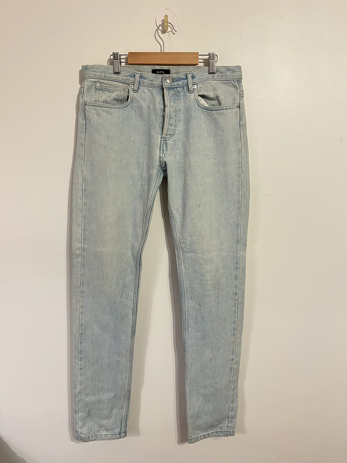 A.P.C. × Japanese Brand Apc Petit Standard Jeans Red Line Selvedge Size 30 Denim Size US 30 / EU 46 - 1 Thumbnail