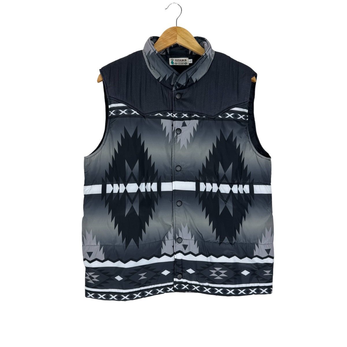 Native ☀️TITICACA NATIVE AZTEC LIGHT PUFFER VEST Size US M / EU 48-50 / 2 - 1 Thumbnail