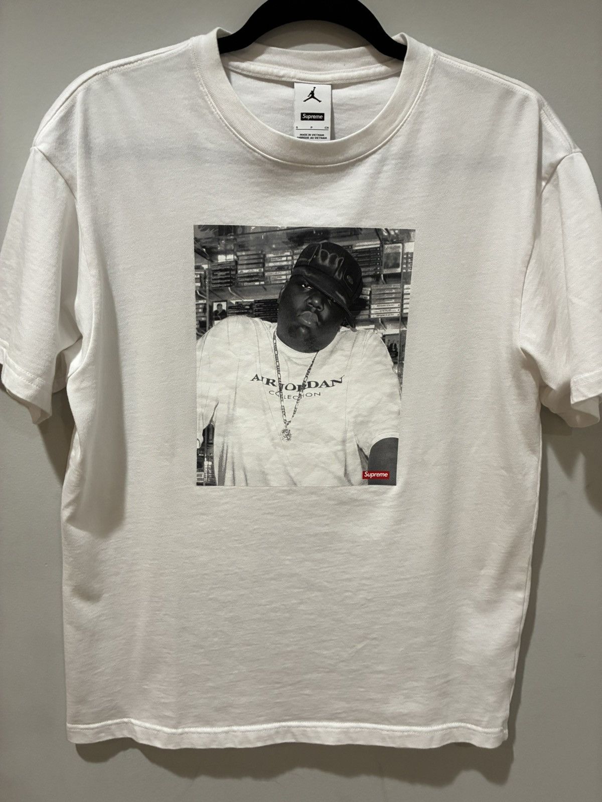Supreme X Jordan Biggie Short-Sleeve Shirt