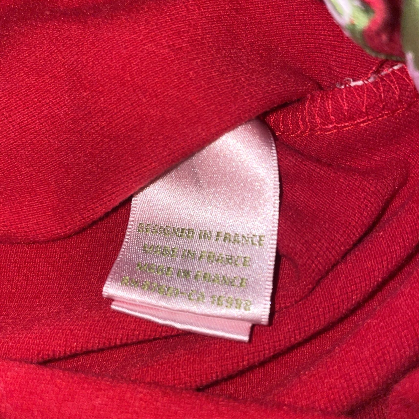 Lacoste VINTAGE Lacoste Polo Shirt Mens Red Size 6 Classic Made In France Polo Size US S / EU 44-46 / 1 - 4 Thumbnail