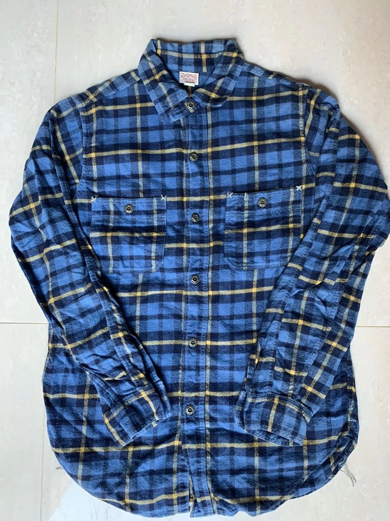 Freewheelers Freewheelers Flannel Shirt in Rare Color Size US M / EU 48-50 / 2 - 1 Thumbnail