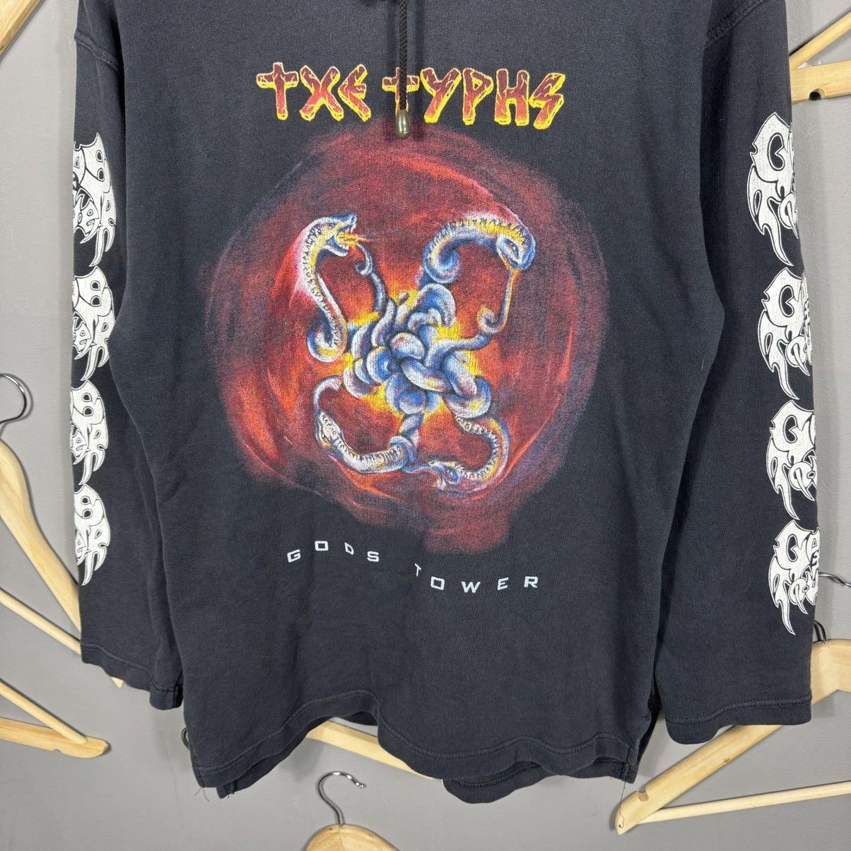 Band Tees Vintage 1997 Gods Tower The Turns Band Hoodie Size US S / EU 44-46 / 1 - 5 Thumbnail
