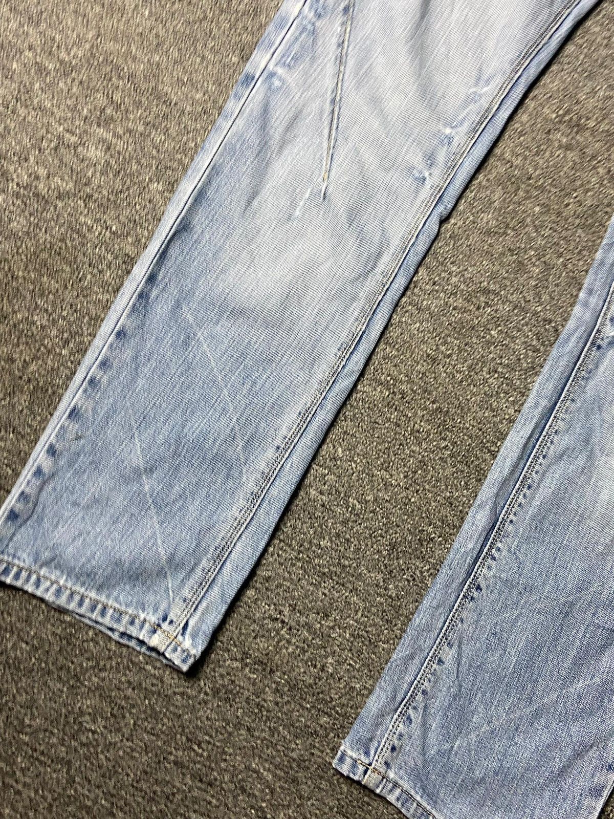 Japanese Brand Roots Three Style Distressed Denim Jeans (162) Size US 34 / EU 50 - 8 Thumbnail