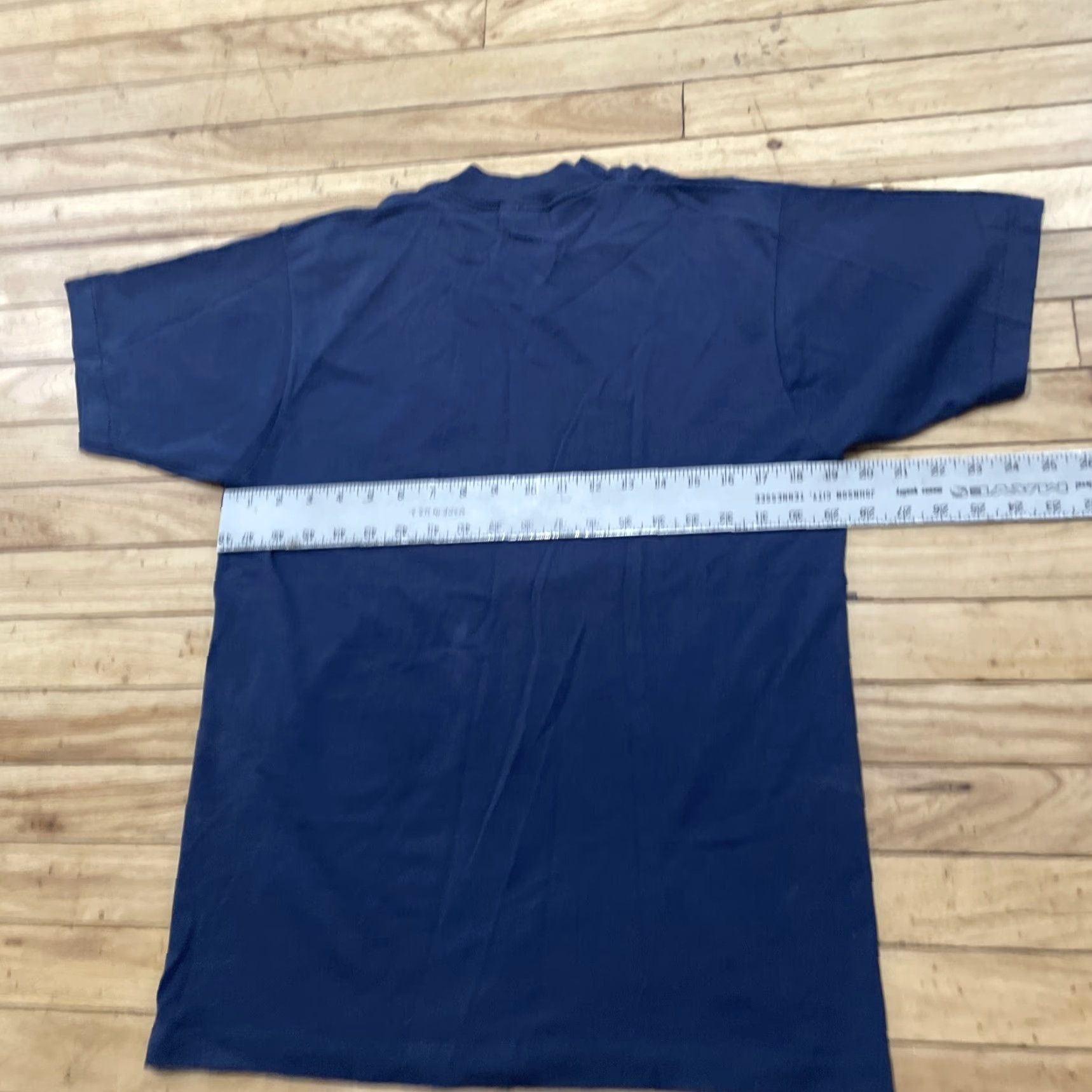Vintage VINTAGE CATS Hearts Print Y2k Shirt Adult L Slim Blue Pink Grunge Paint Tee (L fits M) Size US L / EU 52-54 / 3 - 7 Thumbnail