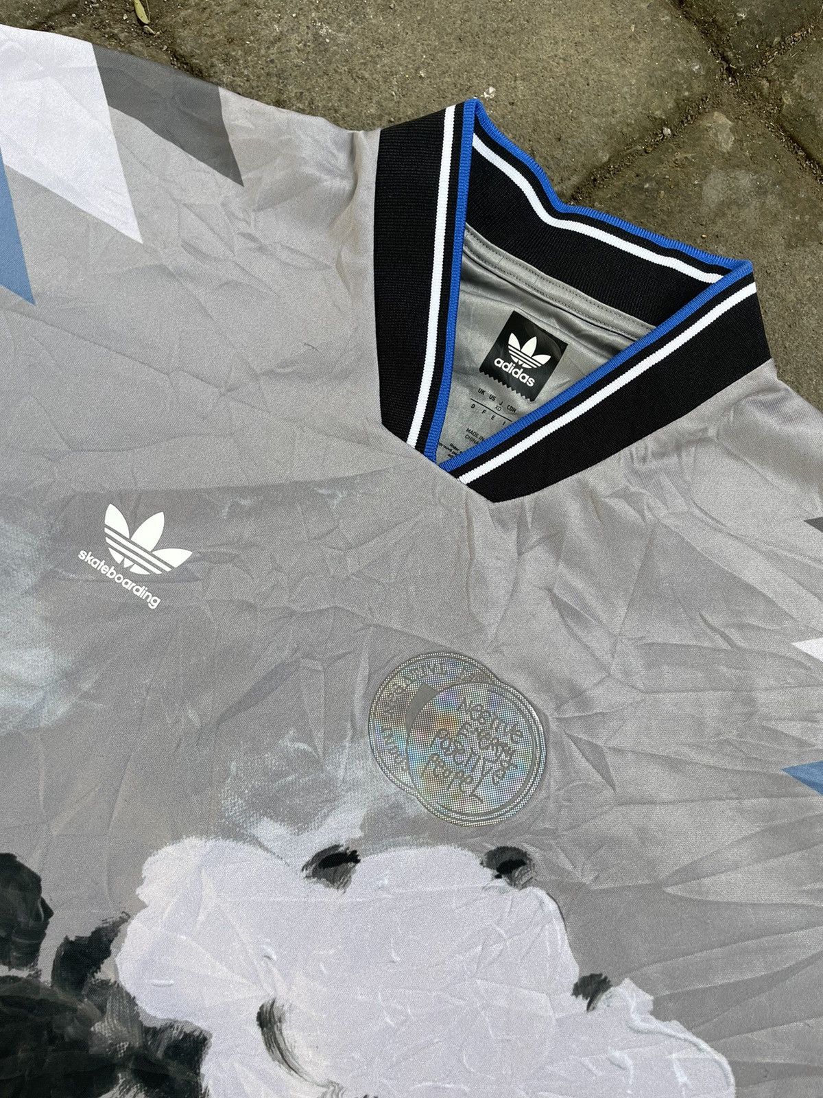Adidas Rare Soccer Jersey Adidas Skateboardinc Size US XL / EU 56 / 4 - 3 Thumbnail