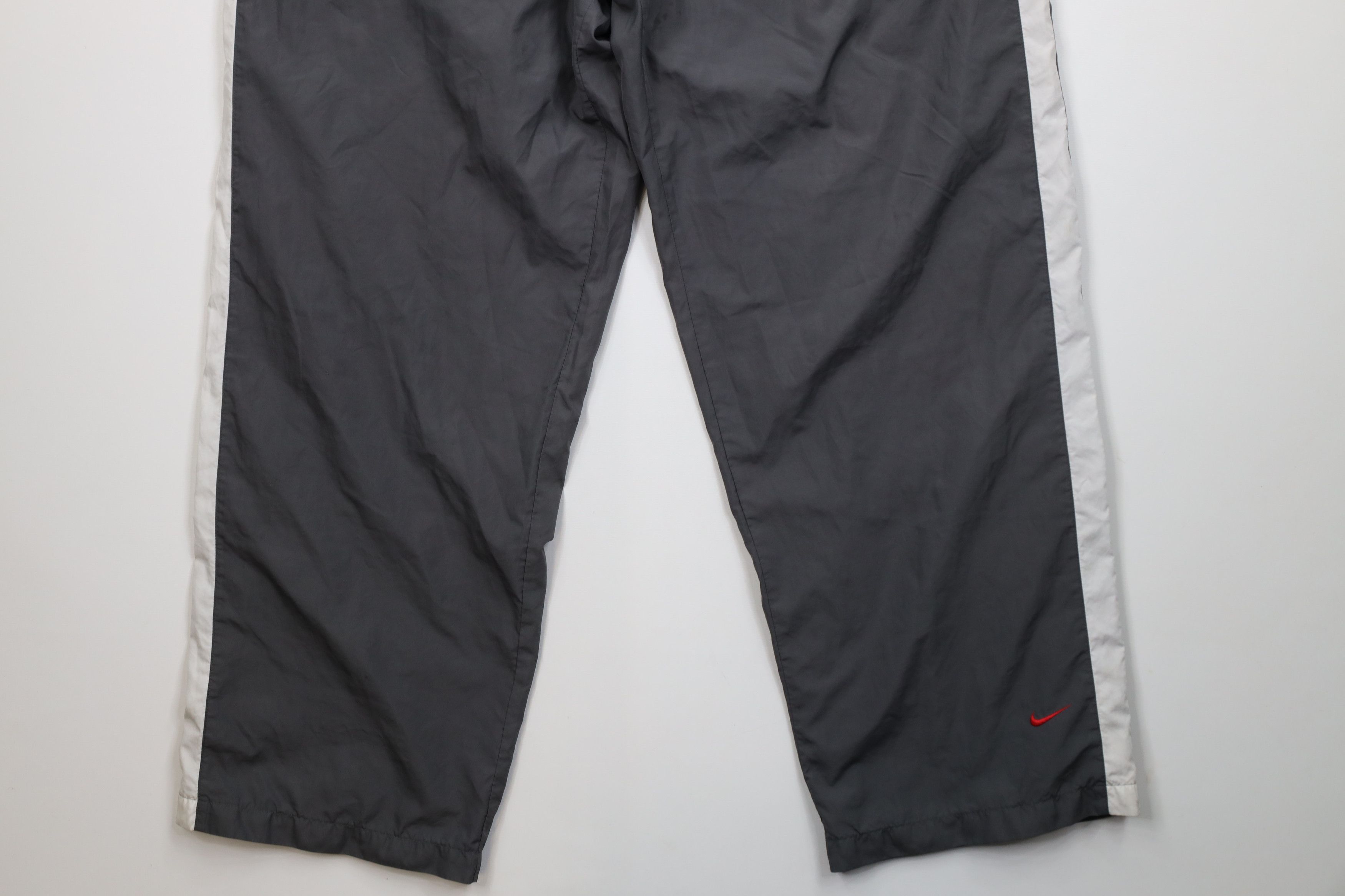 Nike Vintage Y2K Nike Scott Mini Swoosh Lined Wide Leg Pants Size 38" / US 16 / IT 52 - 4 Thumbnail