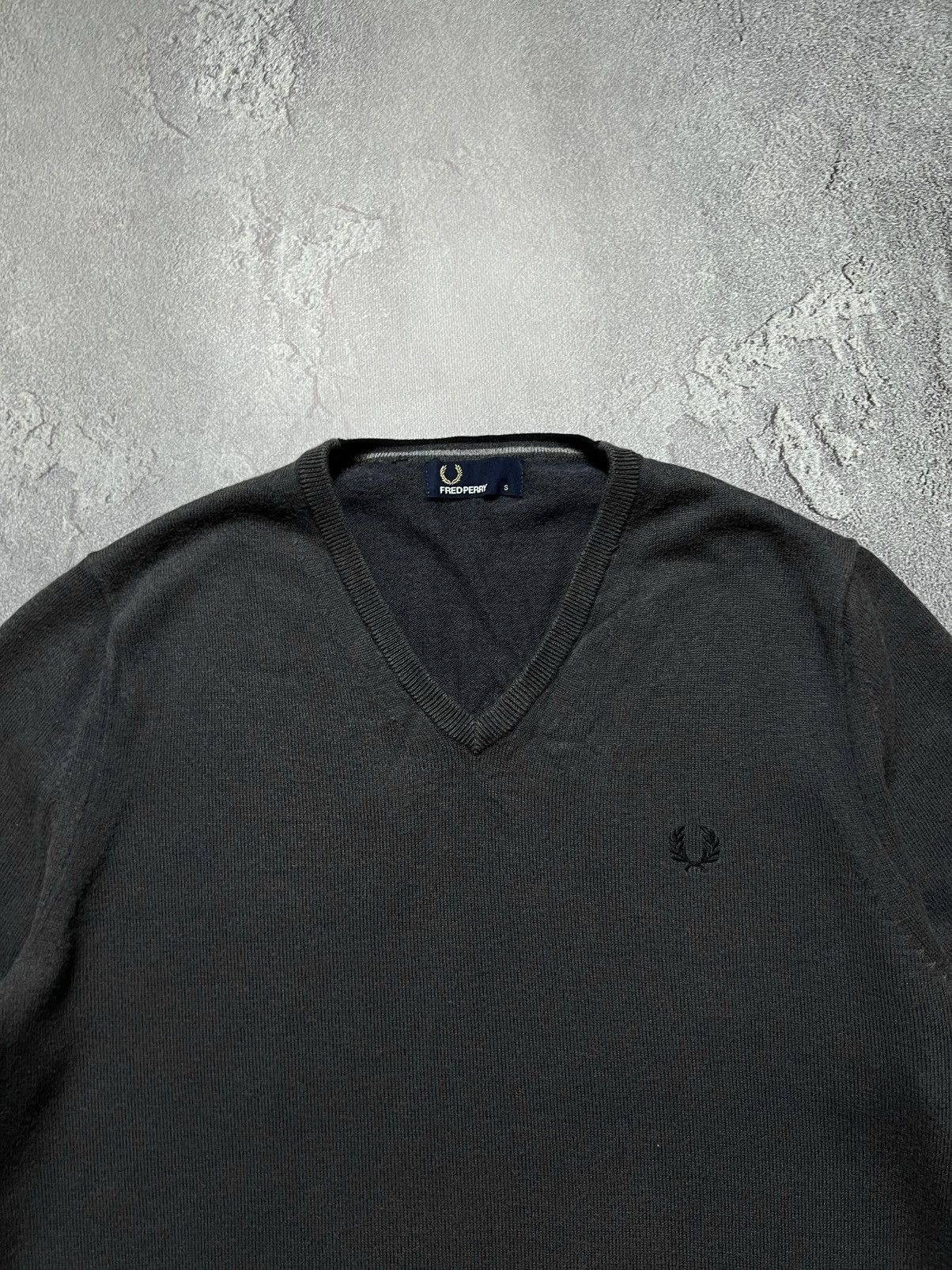 Fred Perry Vintage Fred Perry Long Sleeve Pullover Big Logo Casual M Size US M / EU 48-50 / 2 - 2 Thumbnail