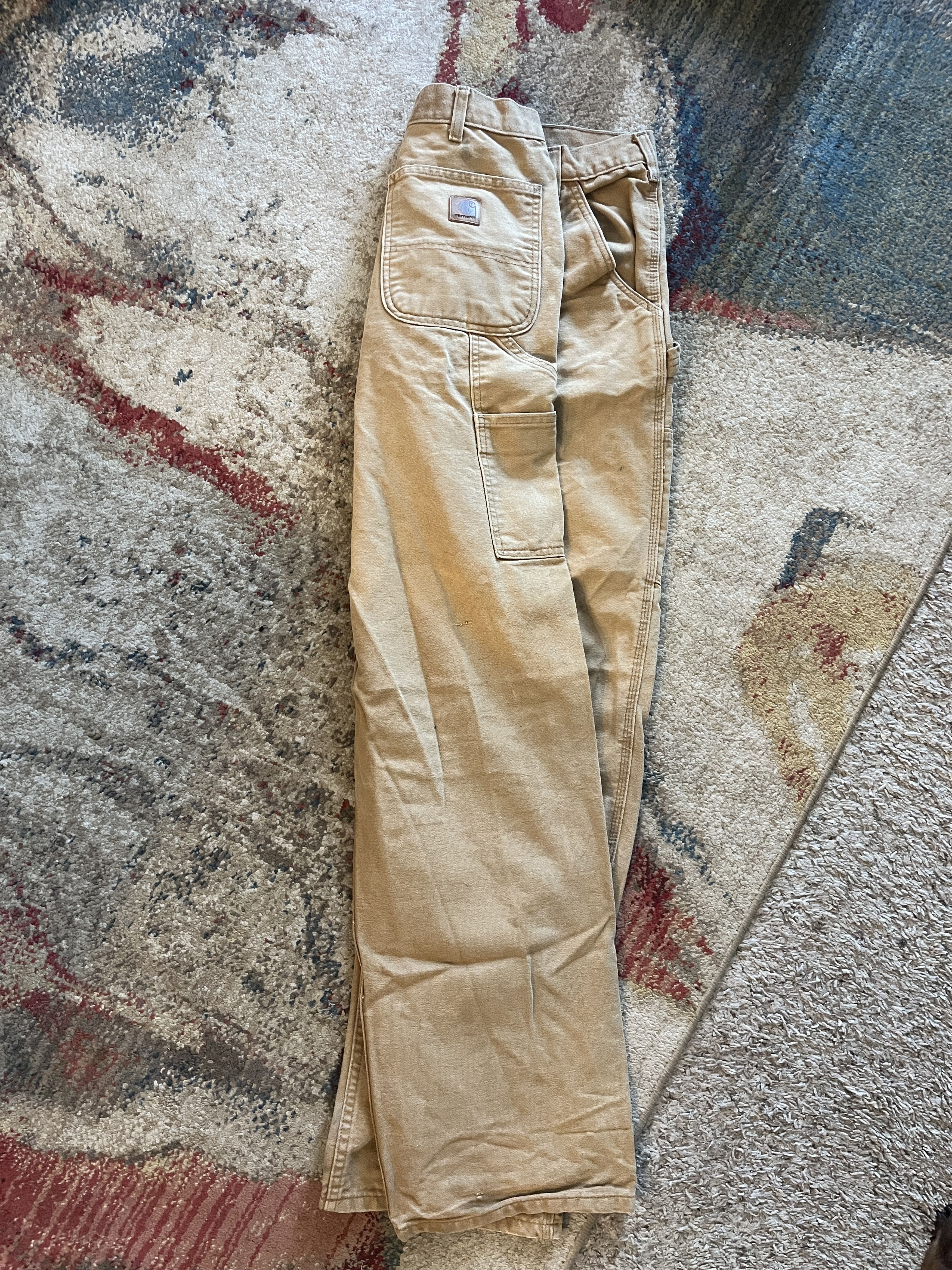 Carhartt Carhartt Heavyweight Duck Cotton Work Pants Size US 34 / EU 50 - 6 Thumbnail