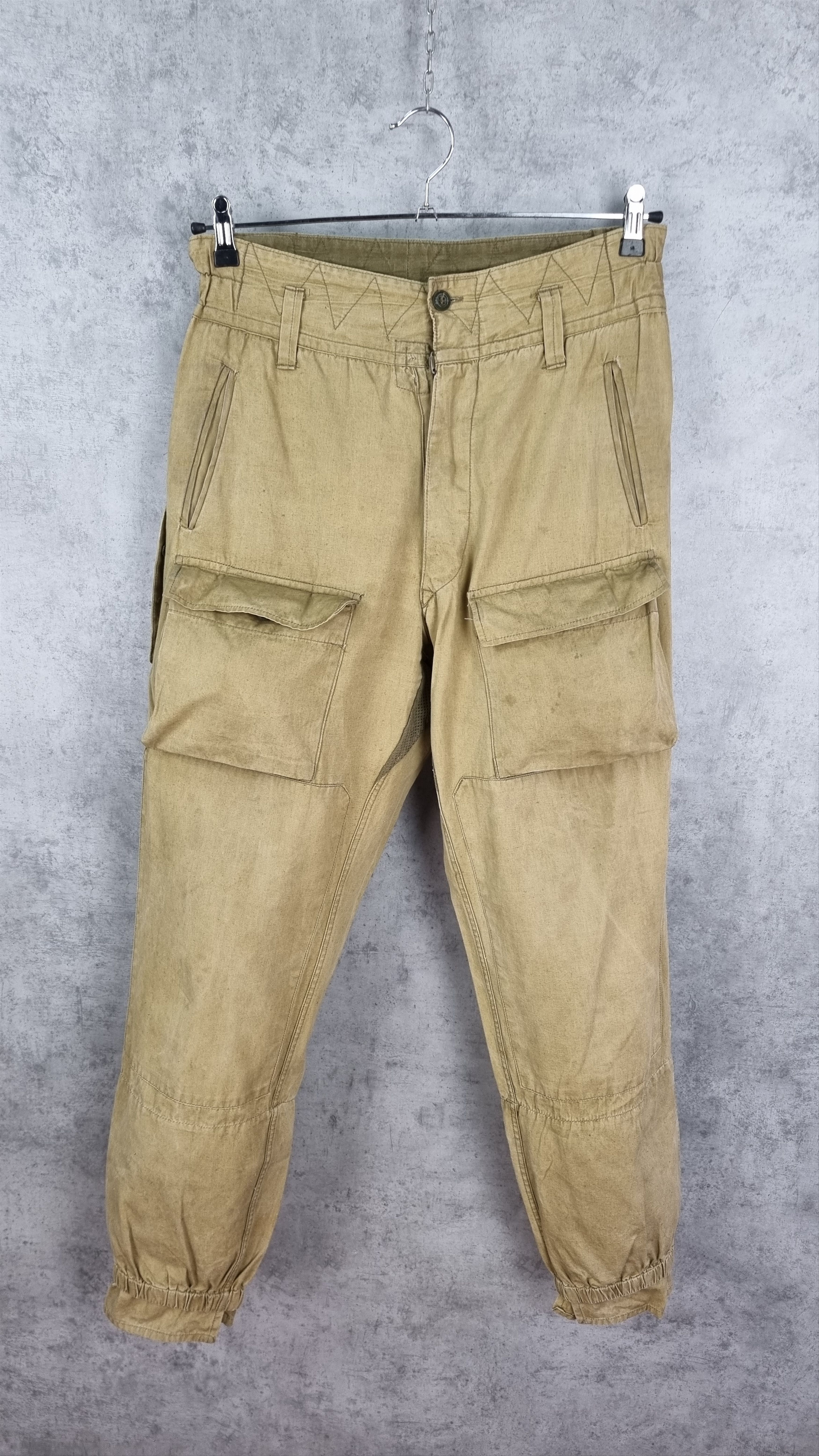 Vintage 70s Rare USSR Vintage Cargo Tactical Military Utility Pants Size US 32 / EU 48 - 9 Thumbnail