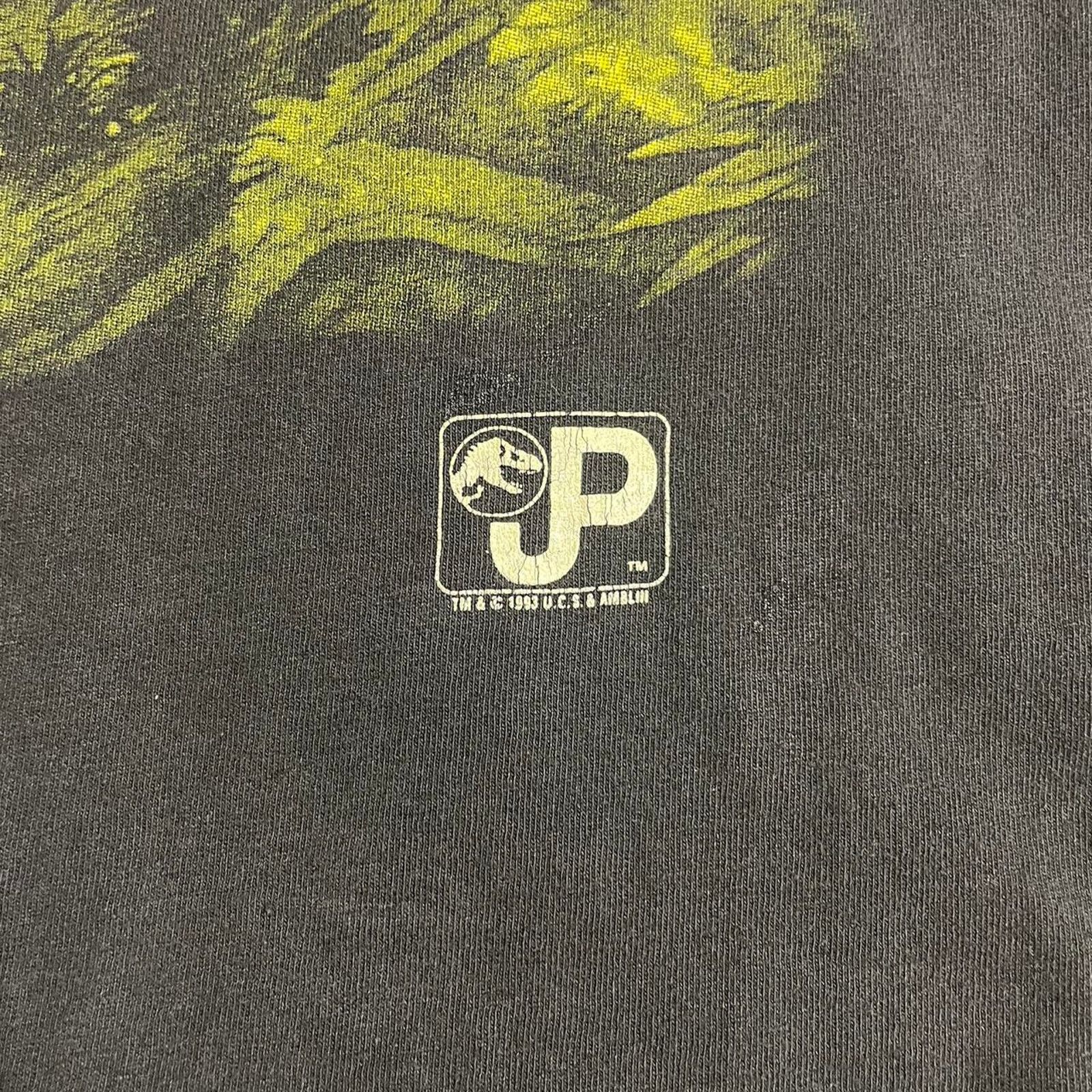 Hanes 1993 jurassic park movie promo Size US M / EU 48-50 / 2 - 2 Thumbnail