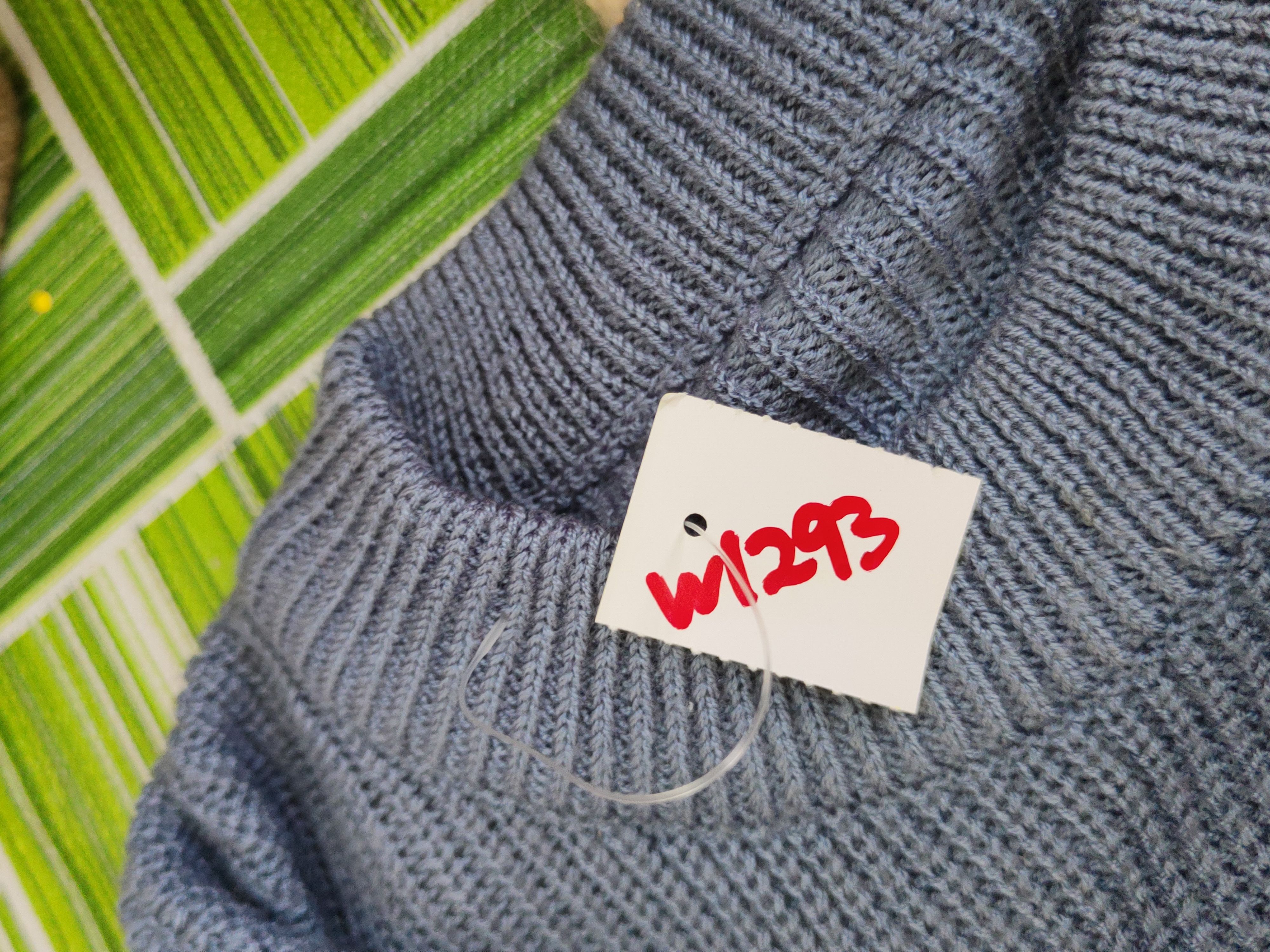 Homespun Knitwear × Japanese Brand × Vintage Japanese Brand Blue Knitwear Sweatshirts #W1293 Size S / US 4 / IT 40 - 11 Thumbnail
