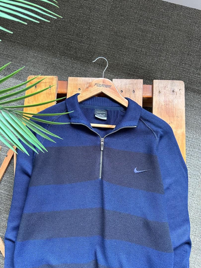 Nike × Other NIKE GOLF HALF ZIPPER KNITWEAR Size US XL / EU 56 / 4 - 2 Thumbnail