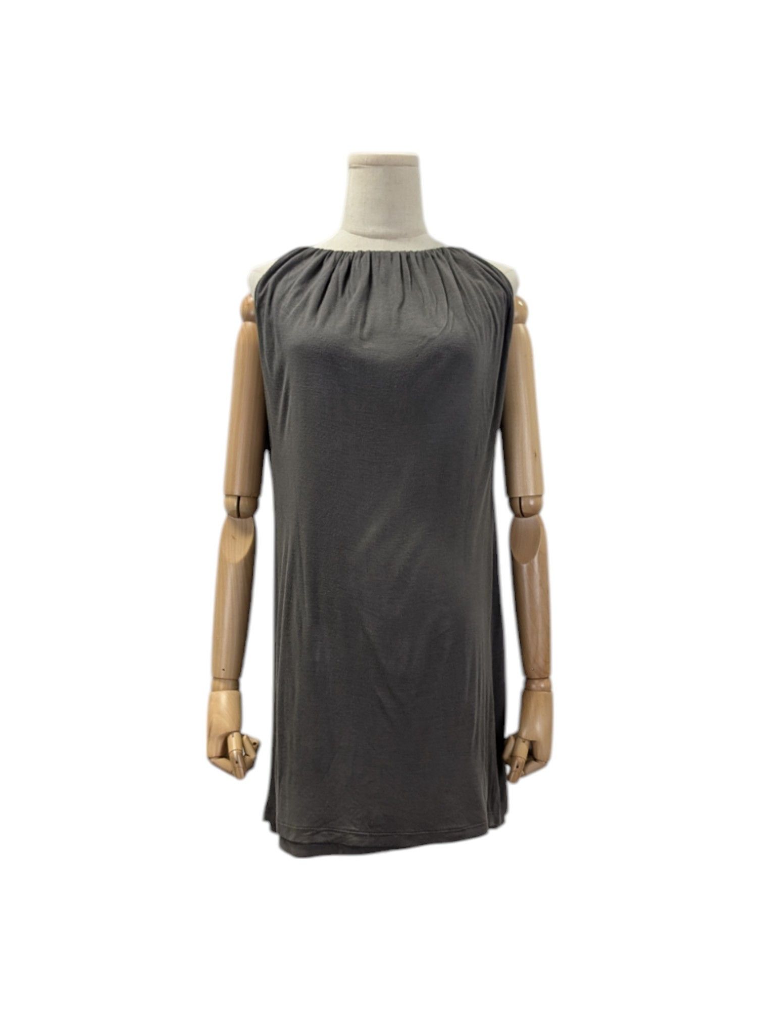 Rick Owens Dark Olive Sleeveless Tunic Size XS / US 0-2 / IT 36-38 - 1 Thumbnail