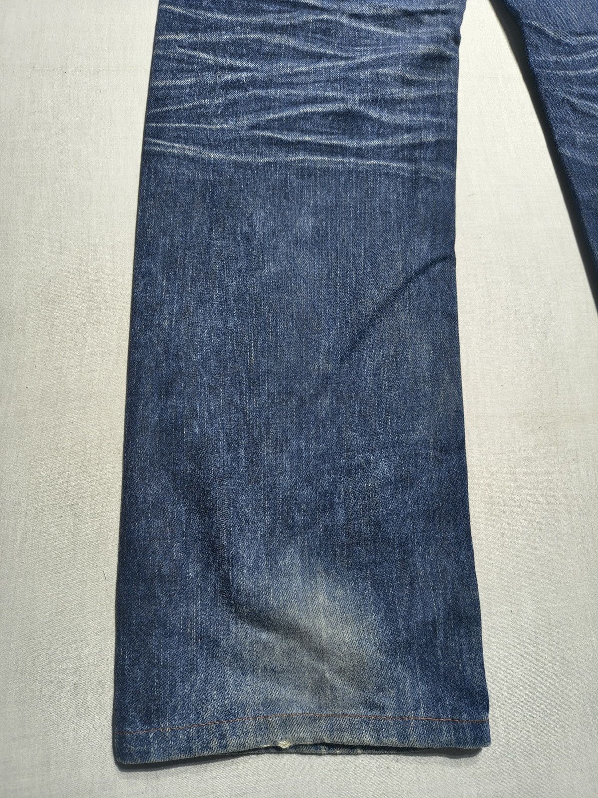 Japanese Brand Big Train Phoenix Embroidered Denim Jeans 🐦‍🔥(031) Size US 34 / EU 50 - 12 Thumbnail