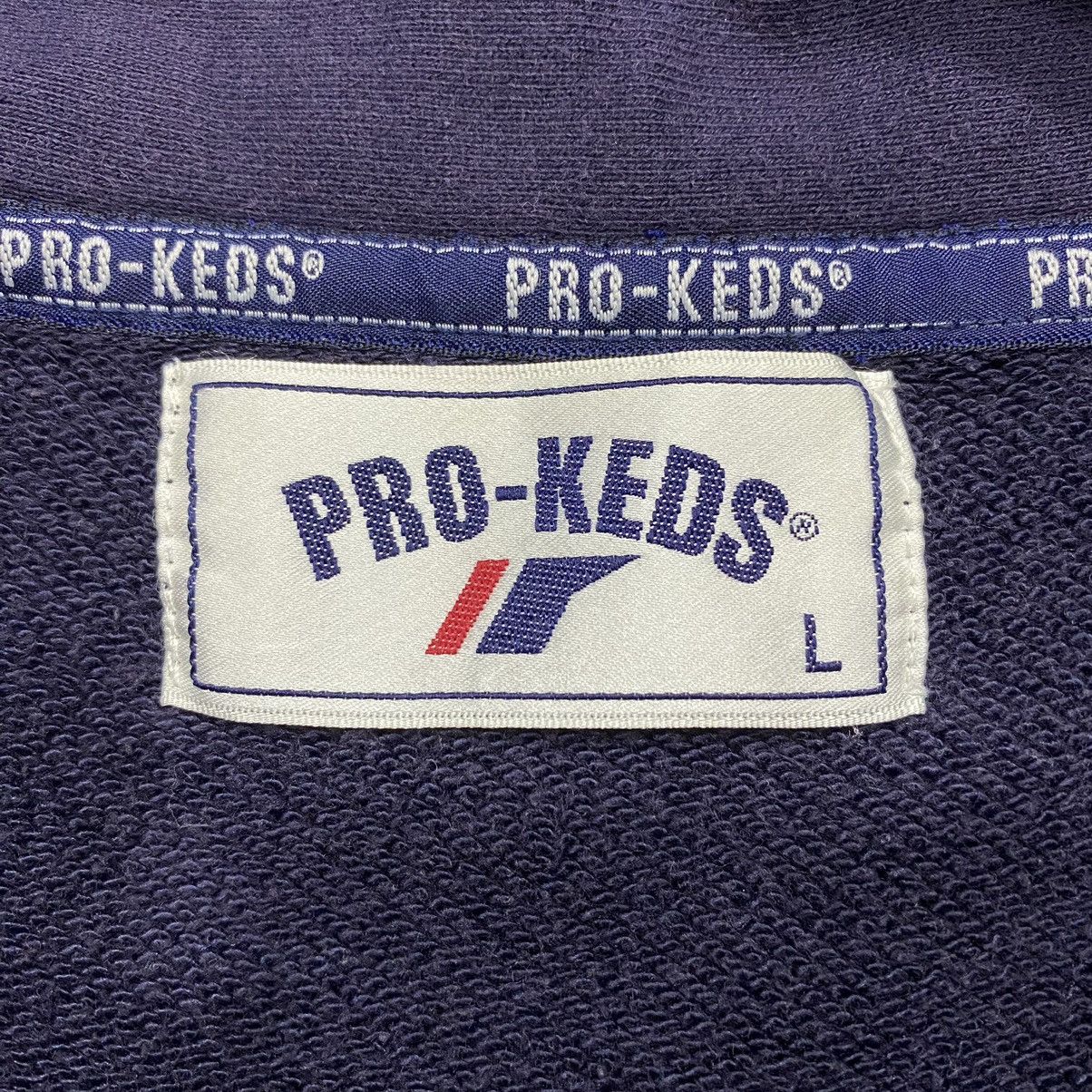 Pro-Keds × Vintage Faded Vintage PRO KEDS Half Zipper Sweatshirt Size US L / EU 52-54 / 3 - 11 Thumbnail