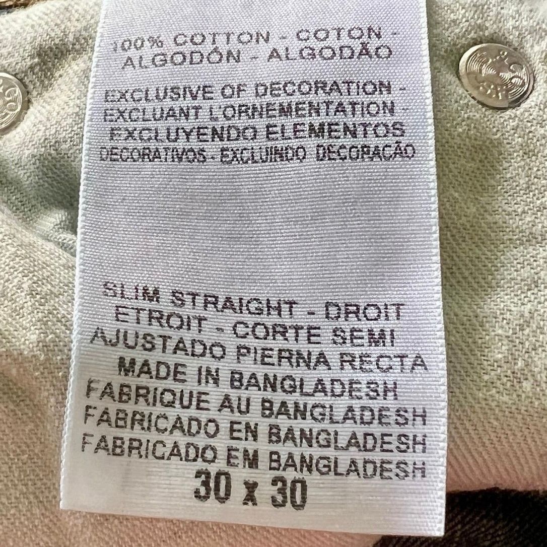 Levi's Levi’s Signature Slim Straight jeans Men’s 30 x 30. Size US 30 / EU 46 - 5 Thumbnail