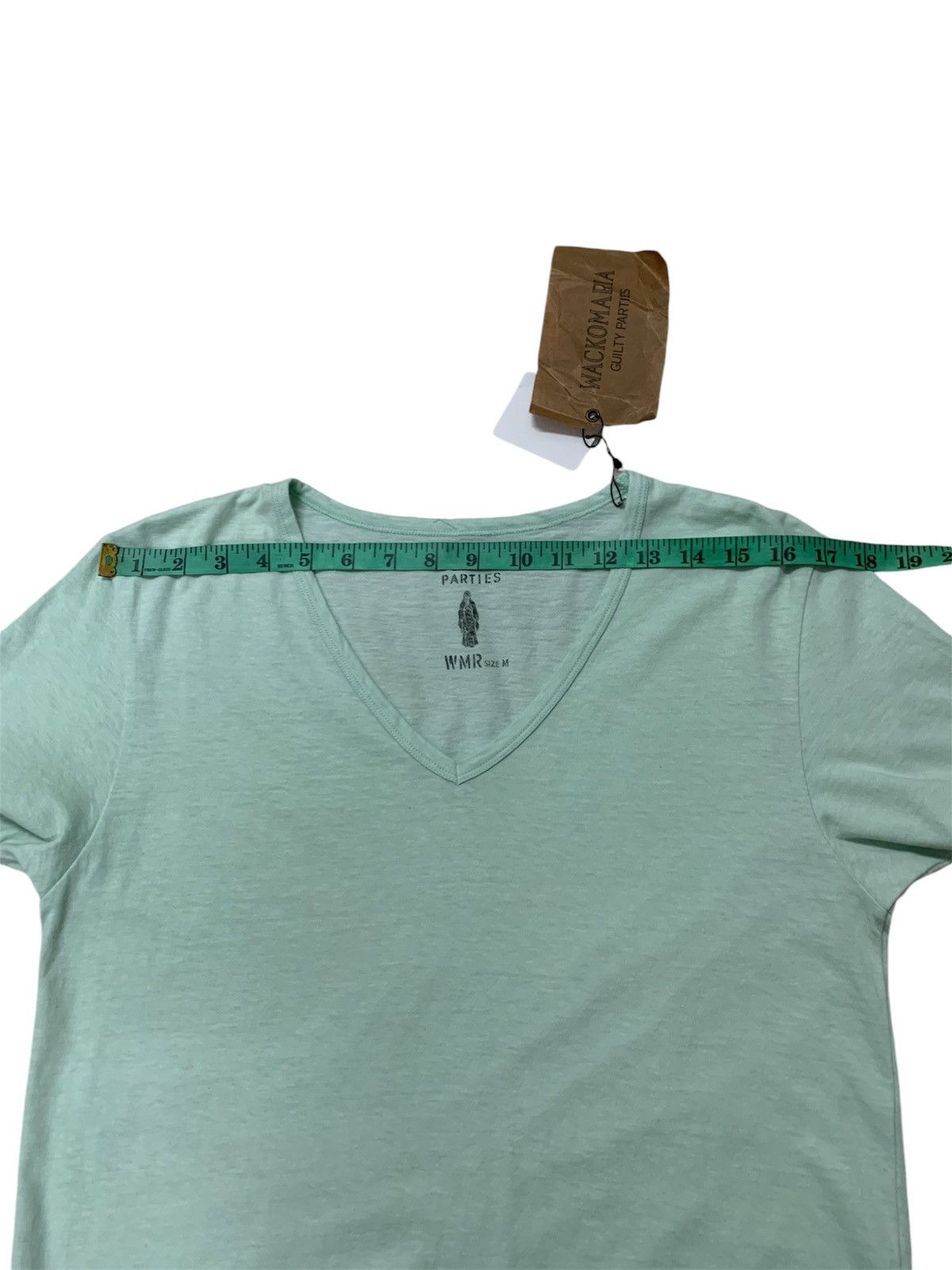 Japanese Brand × Wacko Maria Wako maria plain v neck tshirt Size US M / EU 48-50 / 2 - 5 Thumbnail
