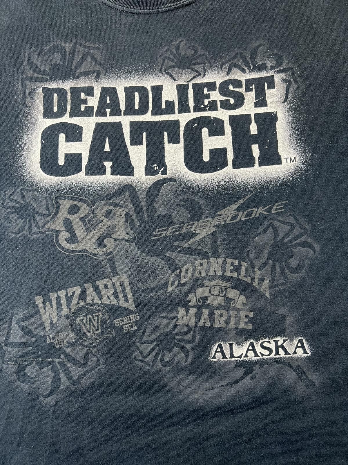 Gildan Deadliest Catch Alaska Graphic T-Shirt Size US M / EU 48-50 / 2 - 2 Thumbnail