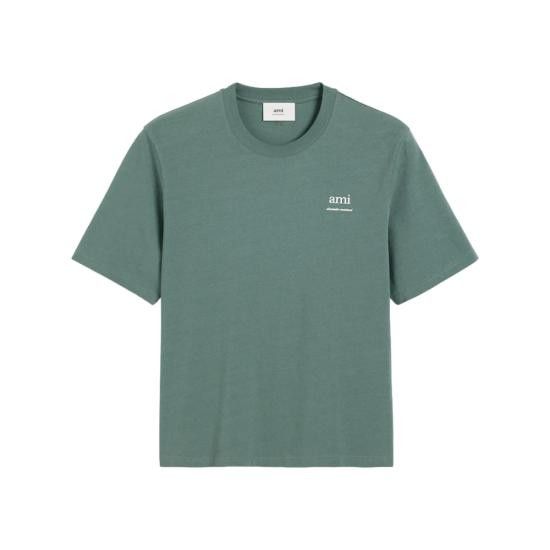 AMI AMI Men T-Shirts UTS024 726 4013 GREEN Size US S / EU 44-46 / 1 - 1 Thumbnail