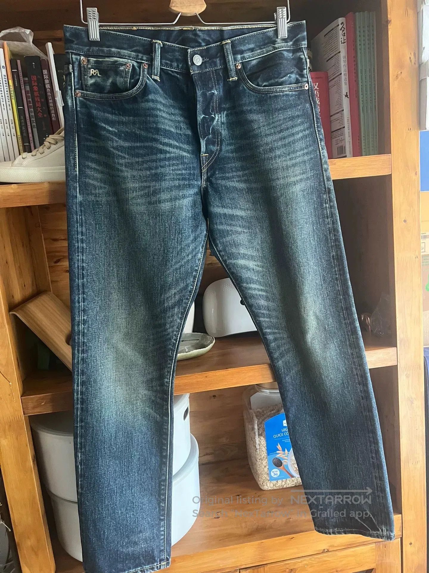 RRL Ralph Lauren RRL Double RL Slim Wash Denim Pants. Size US 31 - 2 Thumbnail