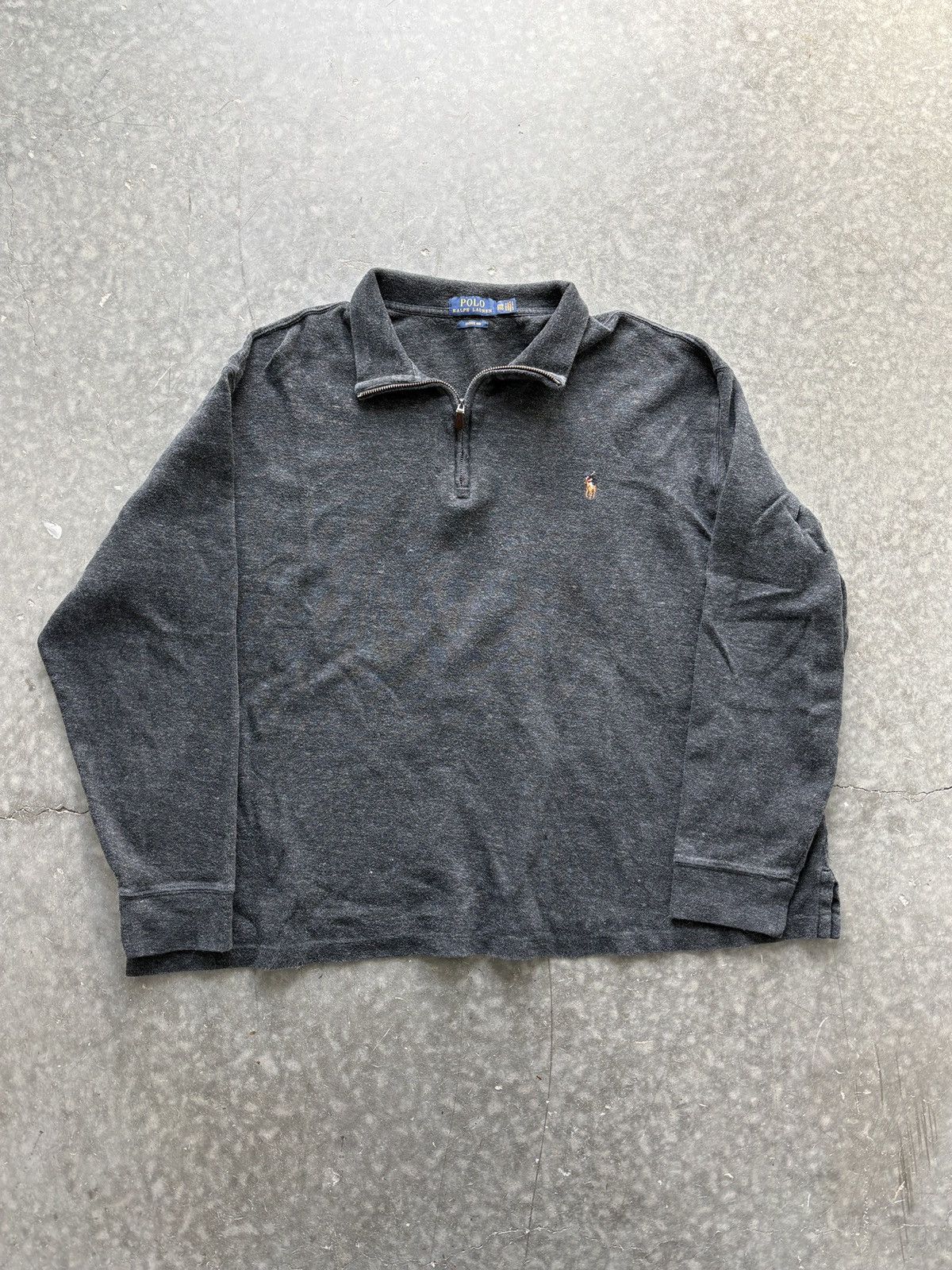 Polo Ralph Lauren Vintage Y2K Polo Ralph Lauren Quarter Zip Size US XXL / EU 58 / 5 - 1 Thumbnail