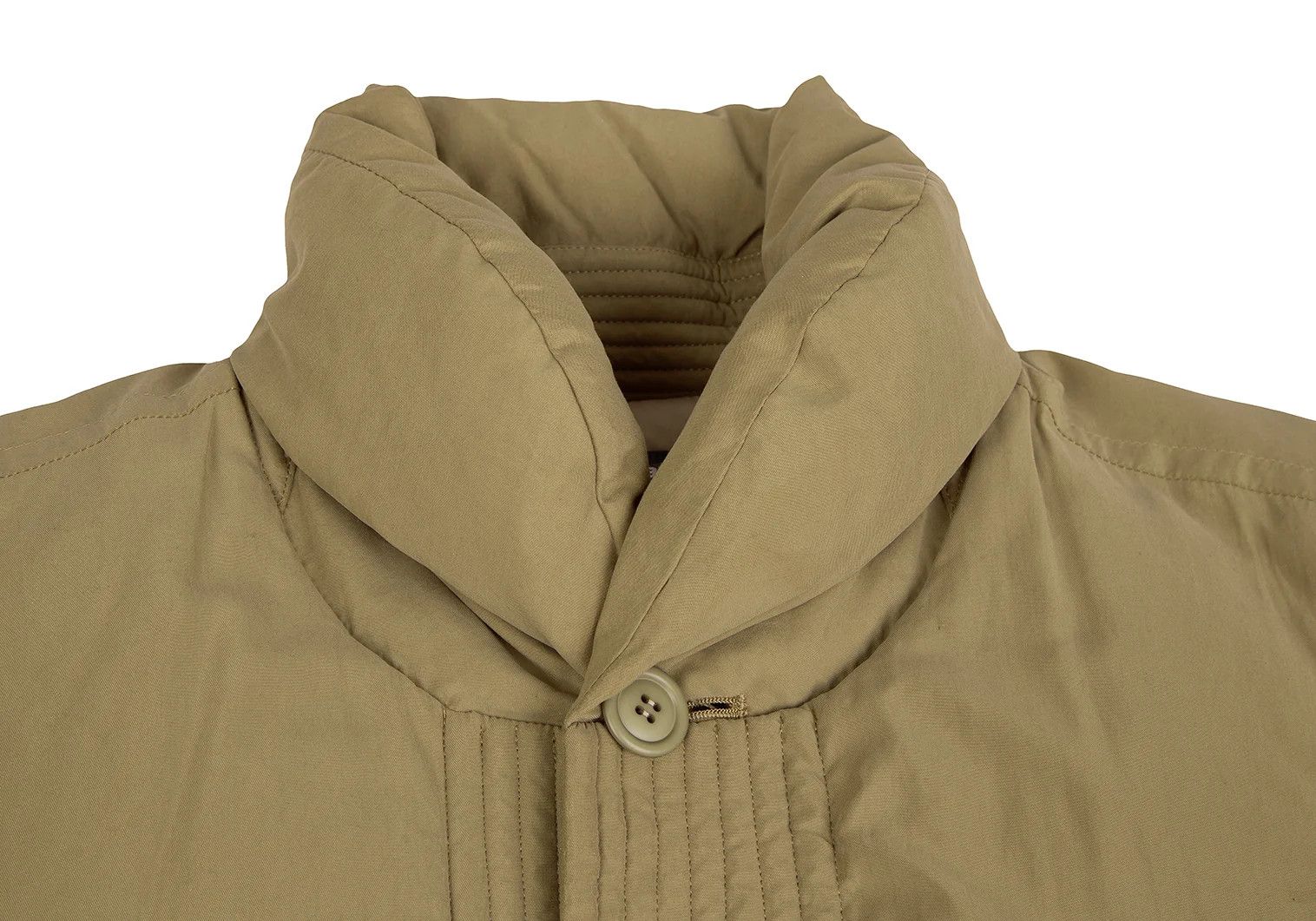 Issey Miyake Nylon Down Jacket in Beige, Size M Size US M / EU 48-50 / 2 - 3 Thumbnail