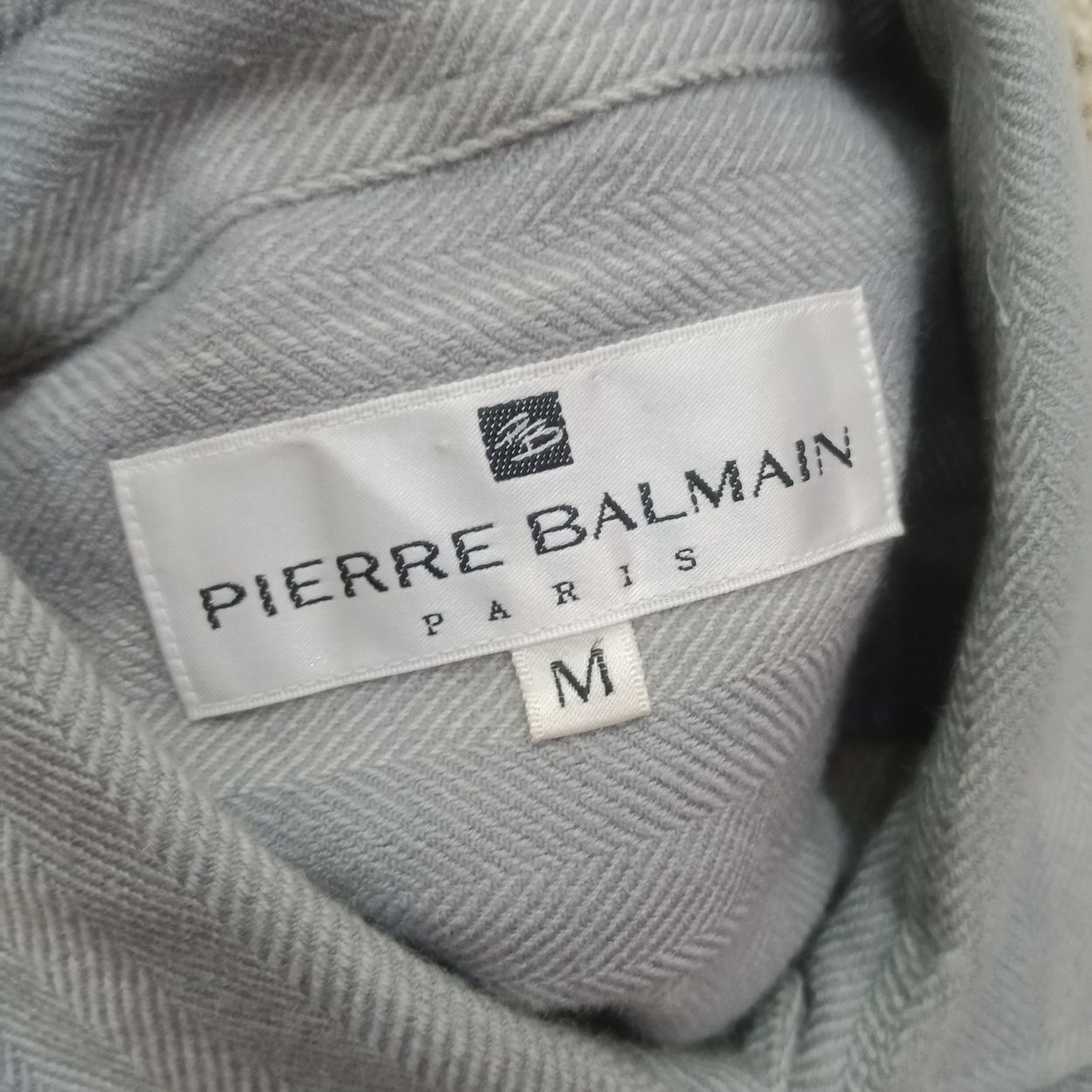 Balmain × Pierre Balmain 🔥Vintage Pierre Balmain Wool shirt Size US M / EU 48-50 / 2 - 12 Thumbnail