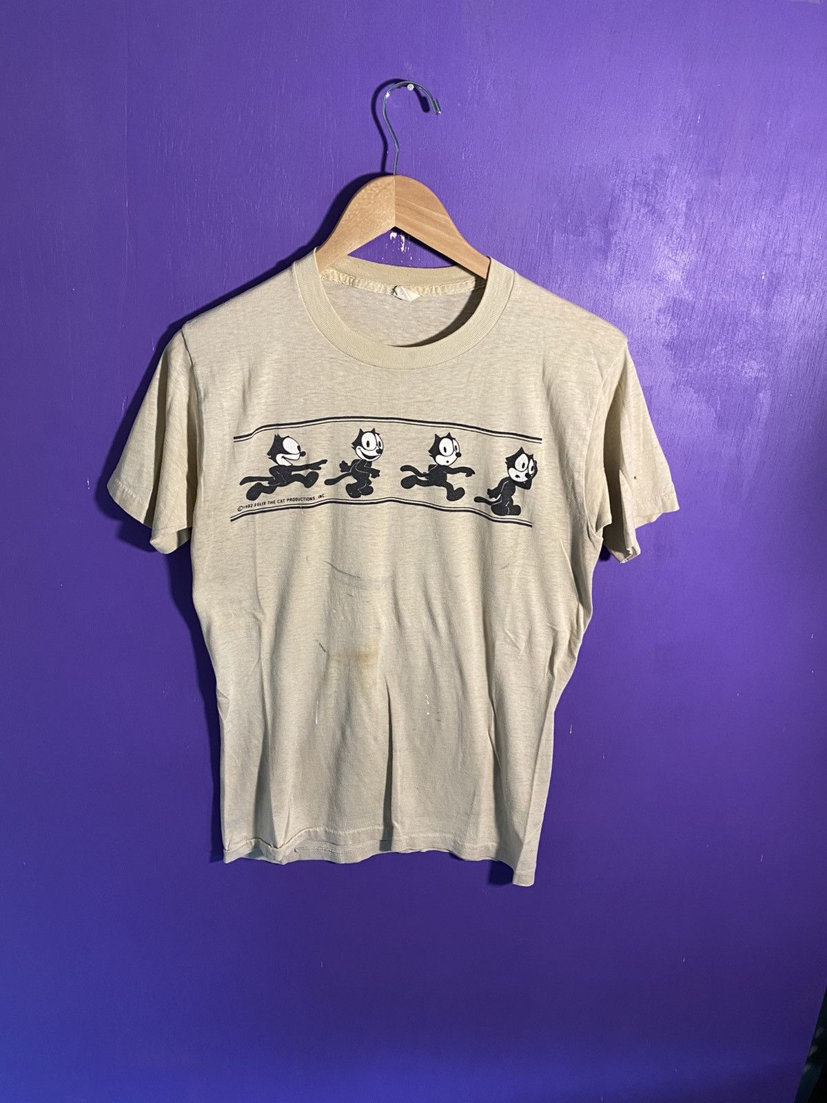 Other Vintage 1982 Felix the cat cartoon comic tee Size US M / EU 48-50 / 2 - 1 Thumbnail
