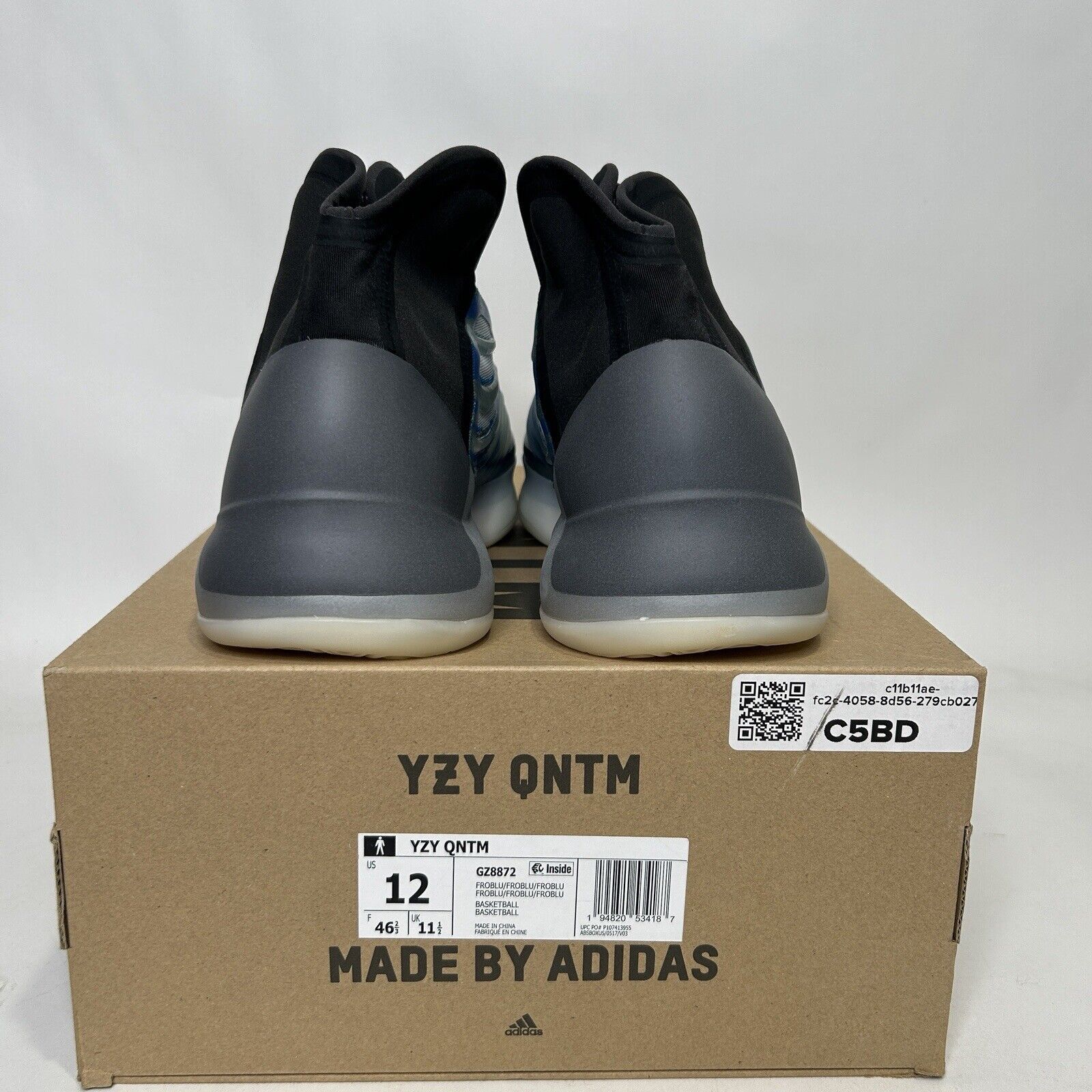 Adidas adidas Yeezy QNTM “Frozen Blue” 2024 Size US 12 / EU 45 - 4 Thumbnail