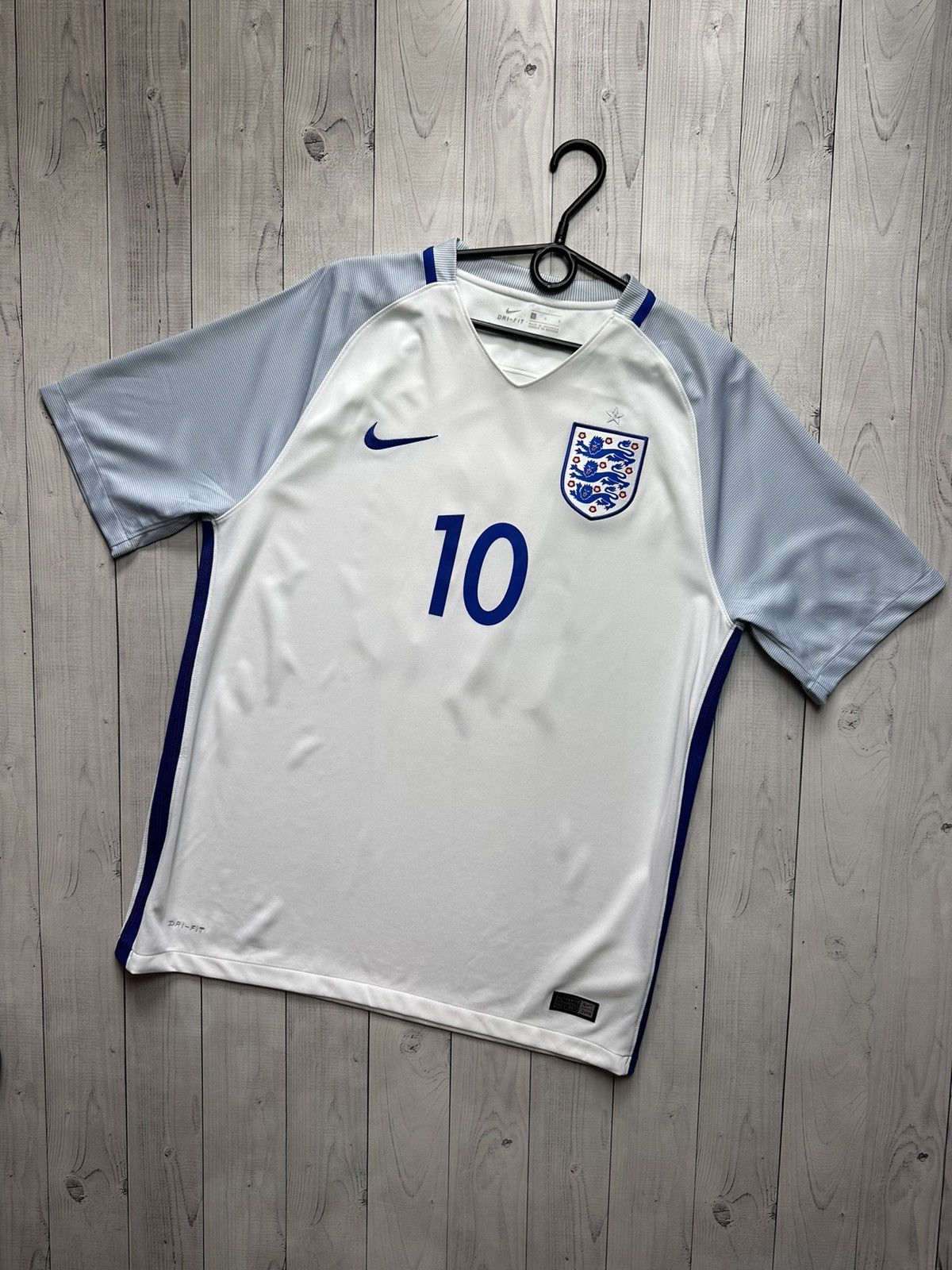 Nike × Vintage Vintage England soccer jersey size L 10 player U21 rare Size US L / EU 52-54 / 3 - 1 Thumbnail