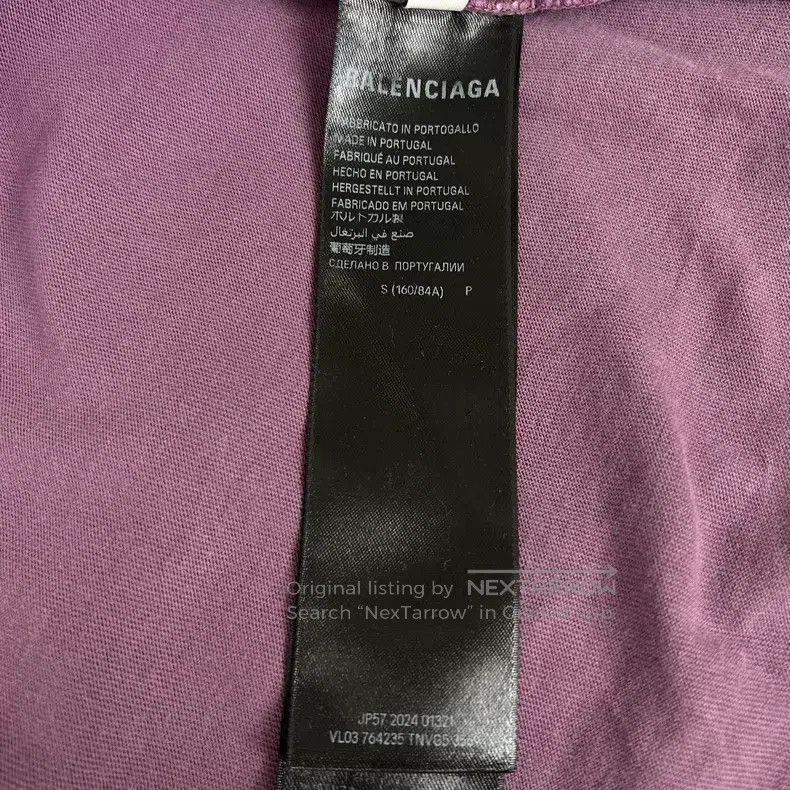 Balenciaga Balenciaga Sun Bleached Cracked Coke Logo Printed Short Sl Size US S / EU 44-46 / 1 - 4 Thumbnail