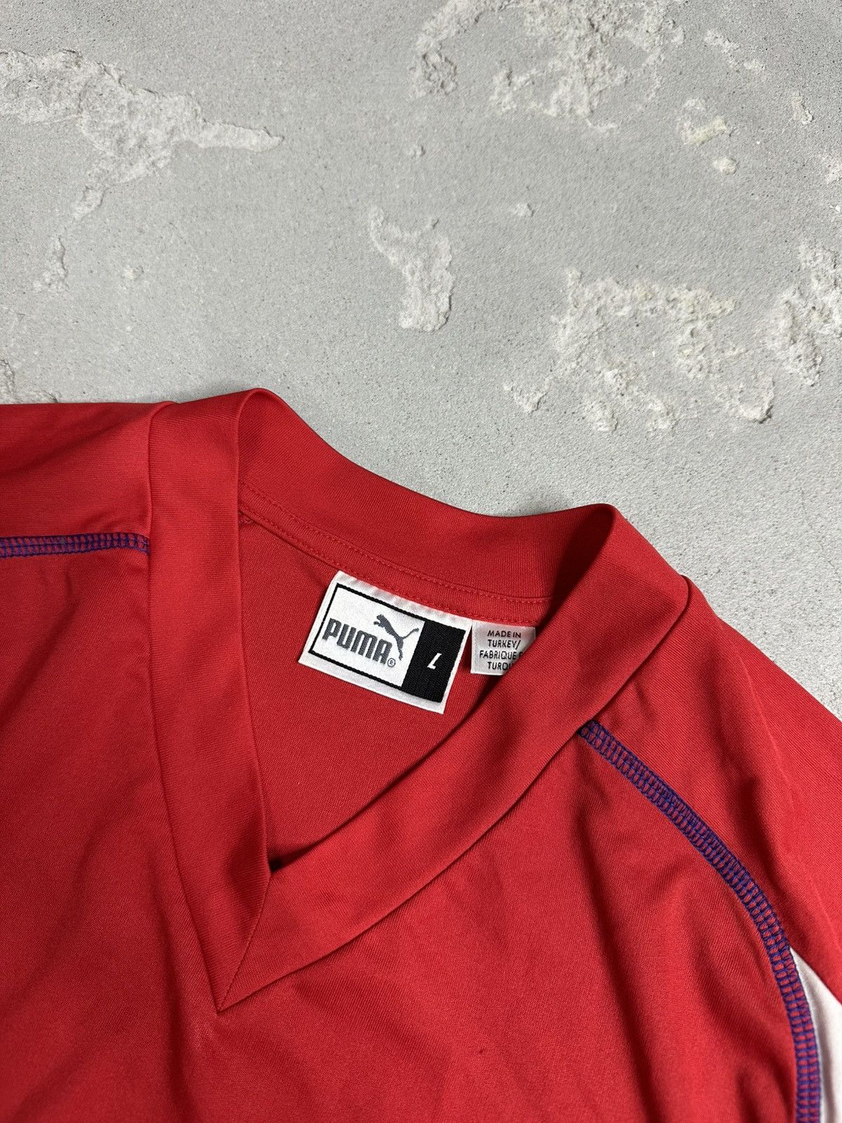 Puma × Vintage Czech Republic Soccer Jersey Size US L / EU 52-54 / 3 - 3 Thumbnail