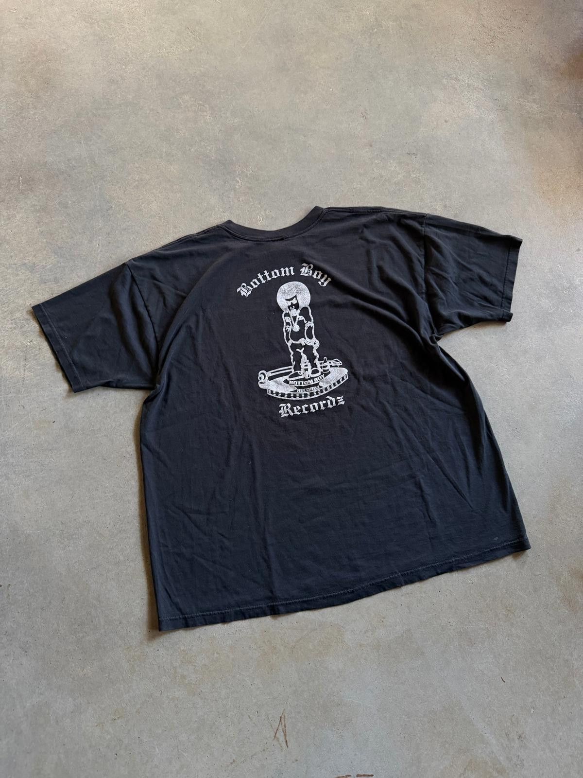 Fruit Of The Loom VTG Bottom Boy Recordz We Represent Tee Sz 2XL Size US XXL / EU 58 / 5 - 2 Thumbnail