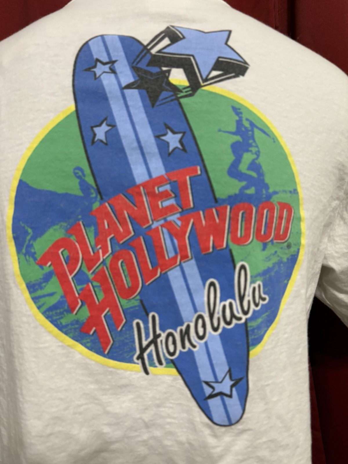 Planet Hollywood Vintage Planet Hollywood Tshirt 90’s Honolulu Surf Tee Grail Size US L / EU 52-54 / 3 - 5 Thumbnail