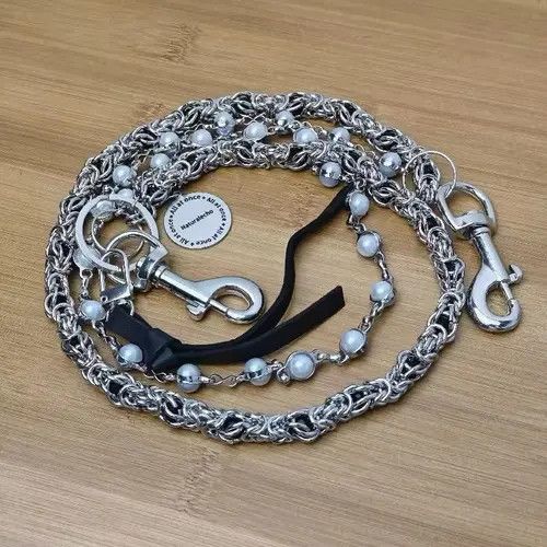 VIBE 2 Layer Natural Echo Pearled Wallet Chain Size ONE SIZE - 3 Thumbnail