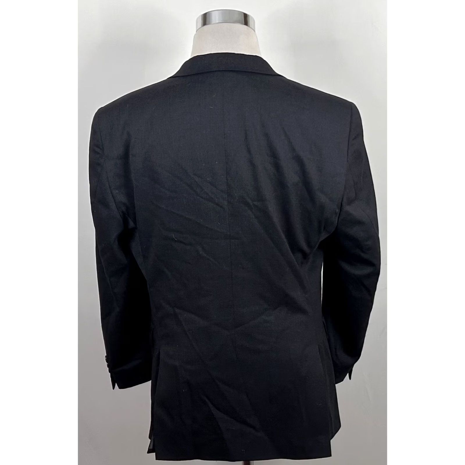 Hart Schaffner Marx Hart Schaffner Marx Sport Coat 44S 100% Wool Charcoal Gray Two Button Vented Jacket Men Regular Short Notch Lapel 2 Piece Solid Vintage No Size US S / EU 44-46 / 1 - 6 Thumbnail