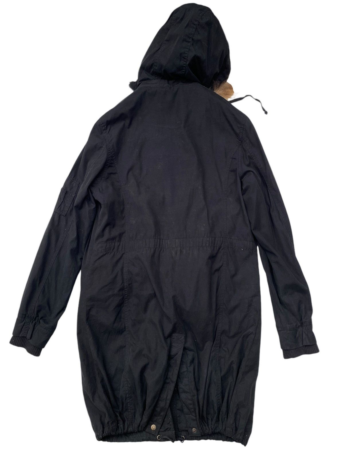 Japanese Brand Vtg Back Number Military Parka Fur Hood Size US L / EU 52-54 / 3 - 2 Thumbnail