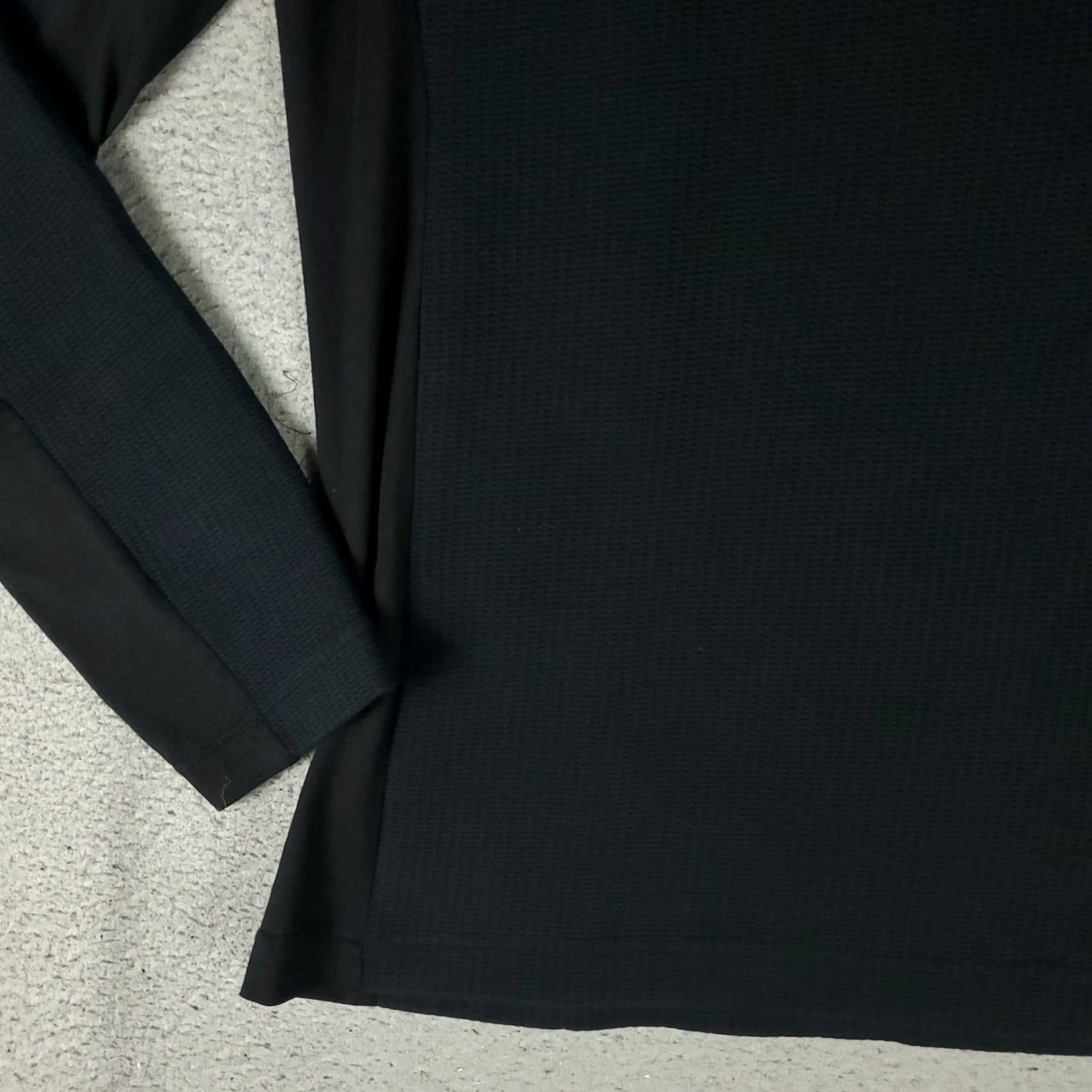 BUGATCHI Bugatchi Sweater Mens Size Medium Black 1/4 Zip Pullover Knit Mock Neck Zipper Logo All Seasons Long Sleeve Pattern Solid Clothing Size US M / EU 48-50 / 2 - 3 Thumbnail