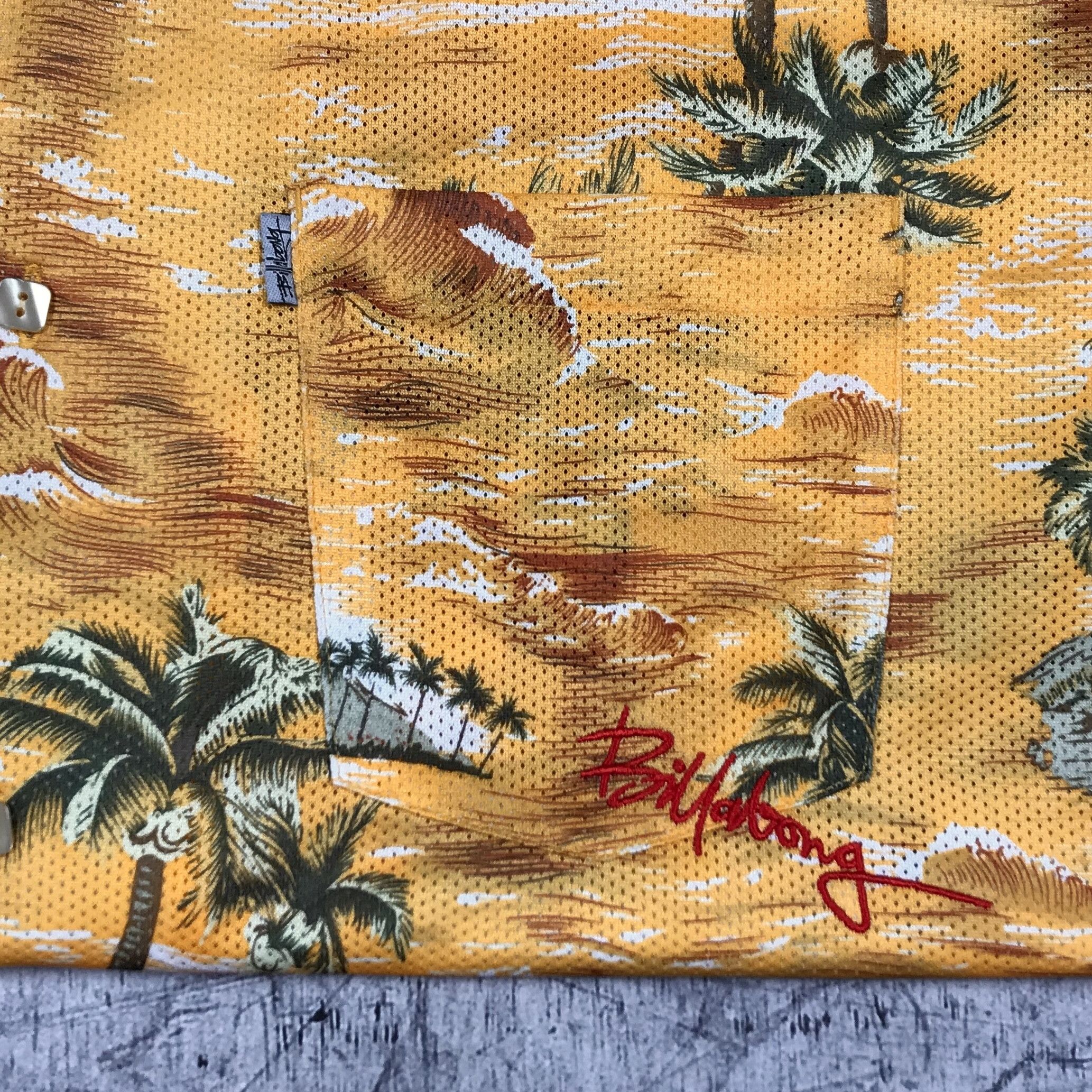 Billabong Y2K Billabong Hong Kong Hawaii SS Shirt Size US XL / EU 56 / 4 - 12 Thumbnail