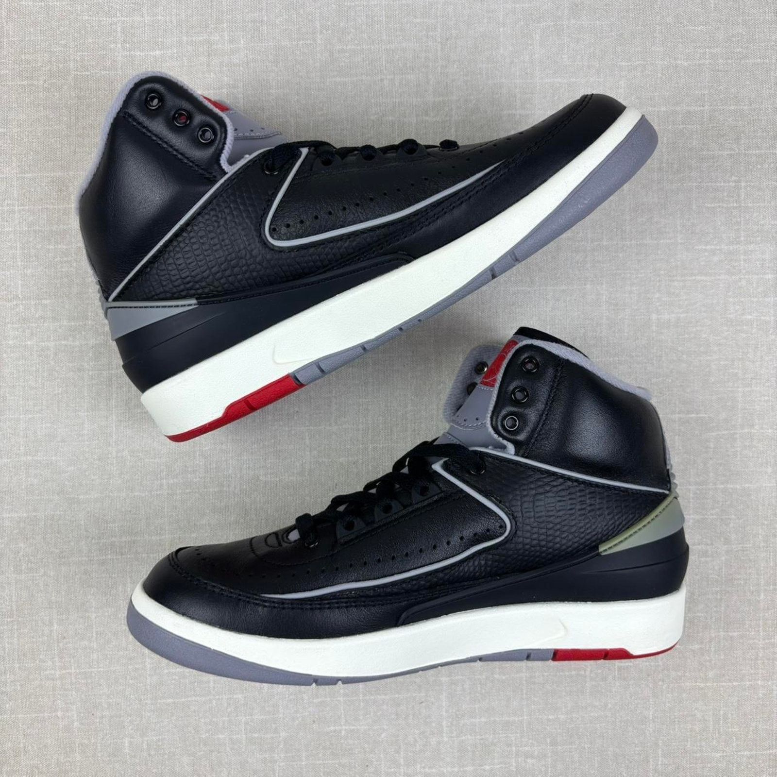 Jordan Brand 🪨 2022 Jordan 2 “Black Cement” 7.5W Size US 7.5 / IT 37.5 - 4 Thumbnail