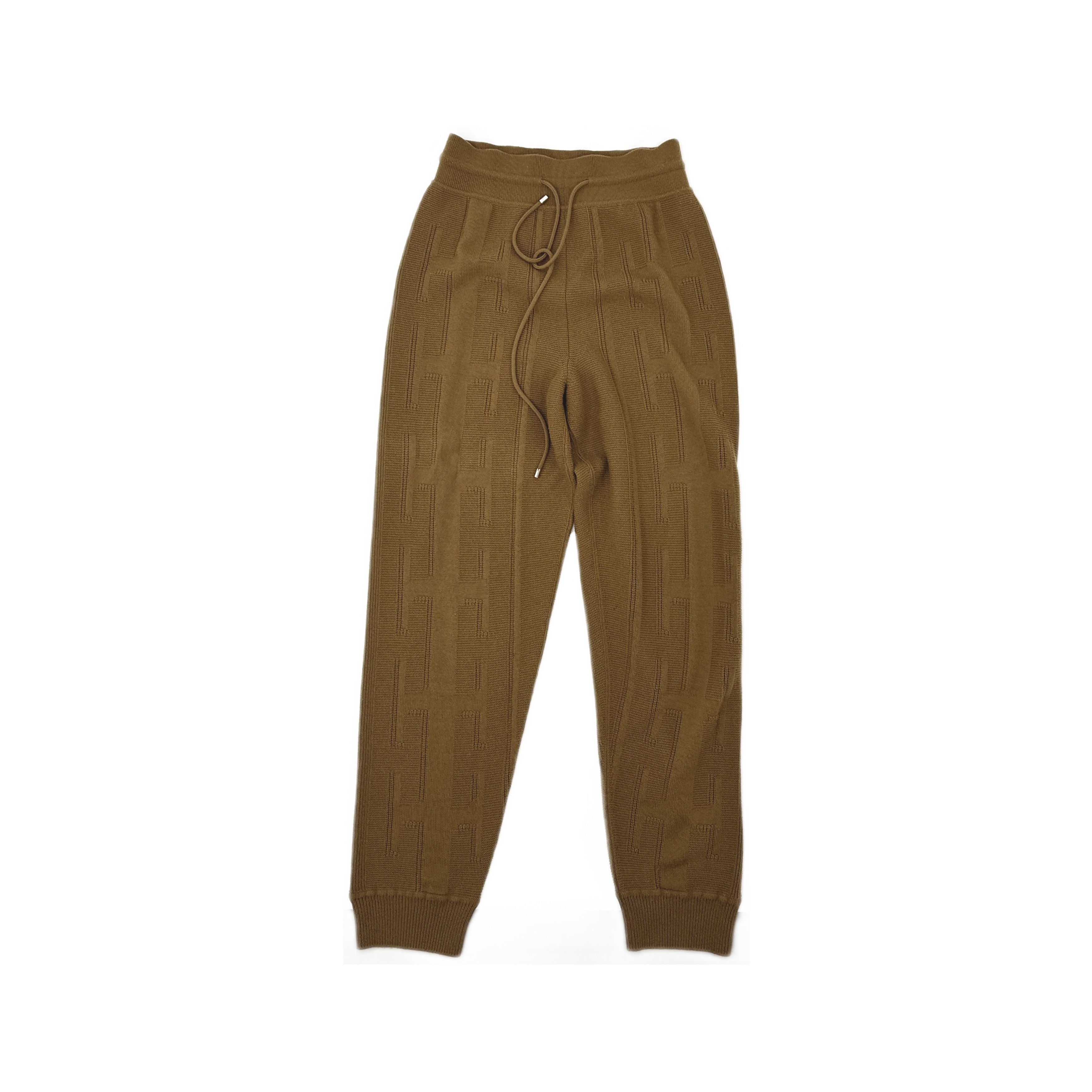 Hermes Hermès Monogram Knit Lounge Pants Size 40 Size 28" / US 6 / IT 42 - 1 Thumbnail