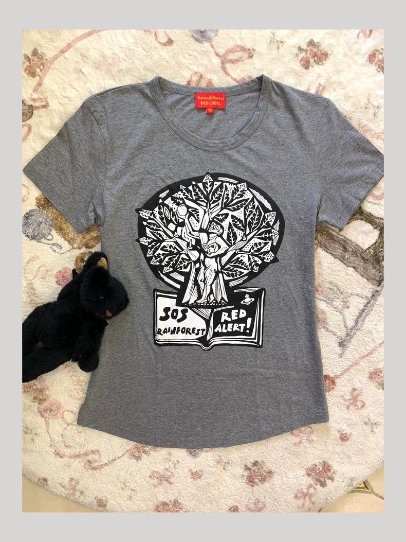 Vivienne Westwood Vivienne Westwood Vintage Saturn Print T-Shirt - dmc Size US XS / EU 42 / 0 - 1 Thumbnail