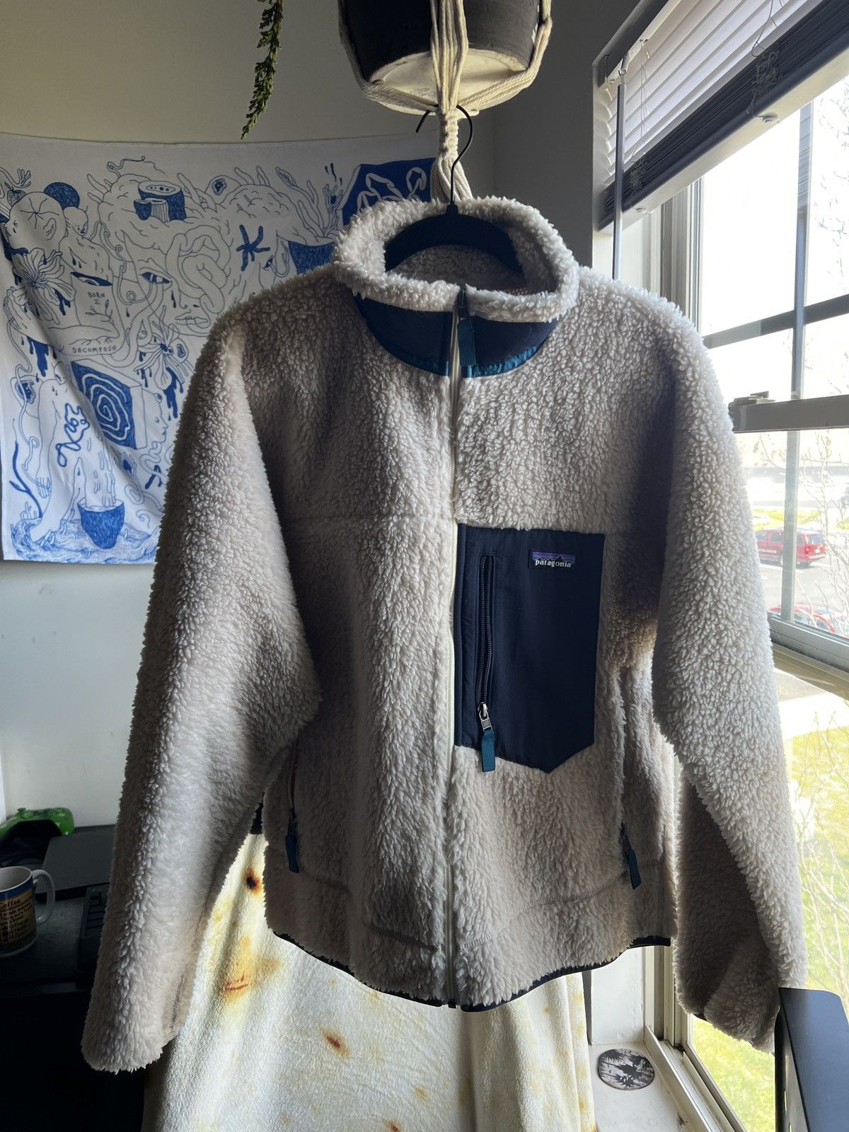 image of Patagonia Jacket in White, Men's (Size Medium)