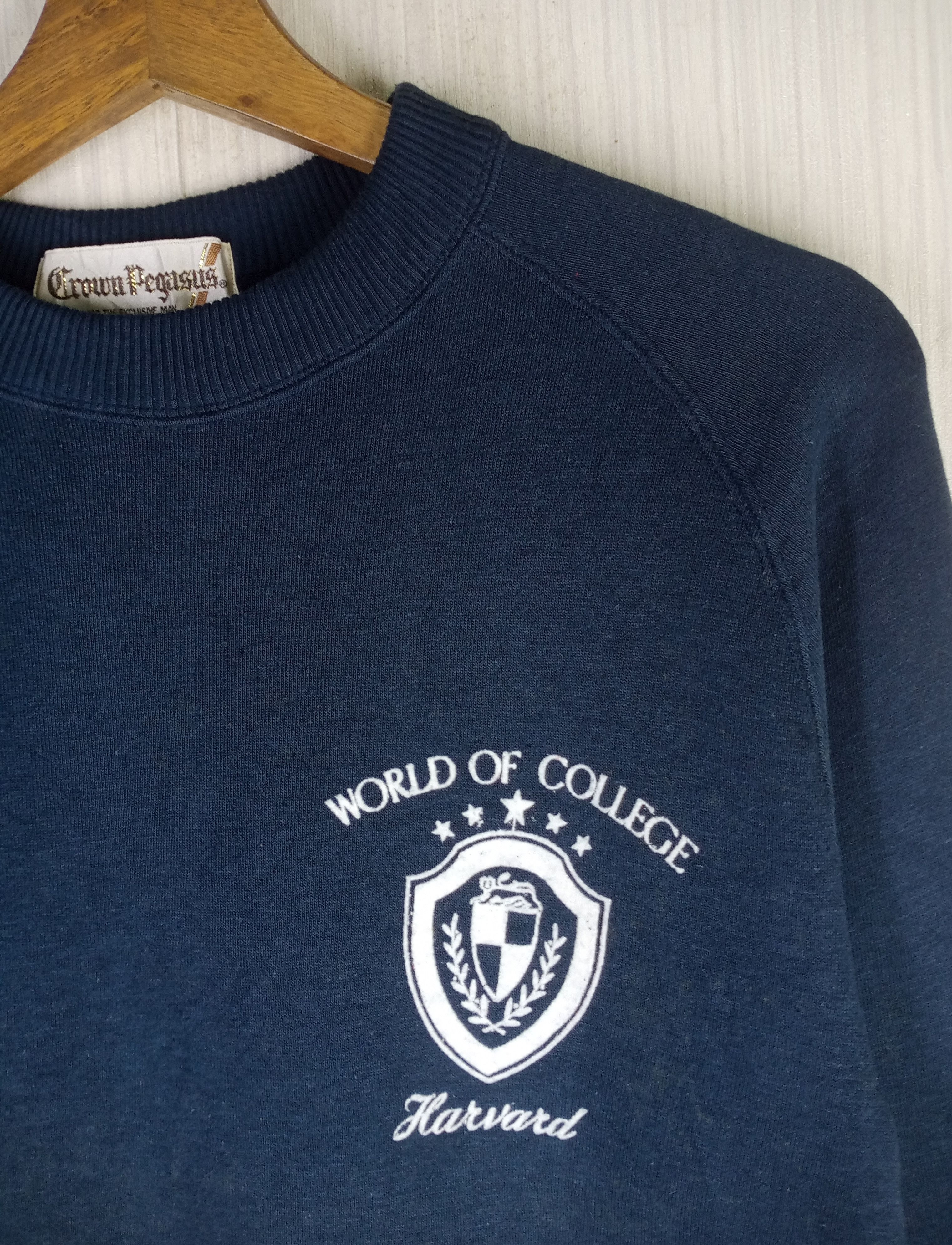 Other Rare Vintage 90s World Of College Harvard Sweatshirt Size US M / EU 48-50 / 2 - 3 Thumbnail