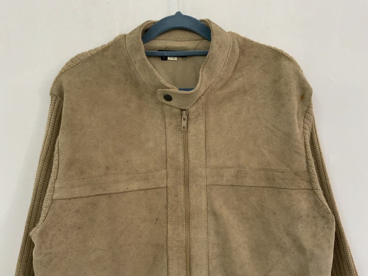 Japanese Brand Vintage Takashimaya Suade Leather Jacket Size US L / EU 52-54 / 3 - 4 Thumbnail